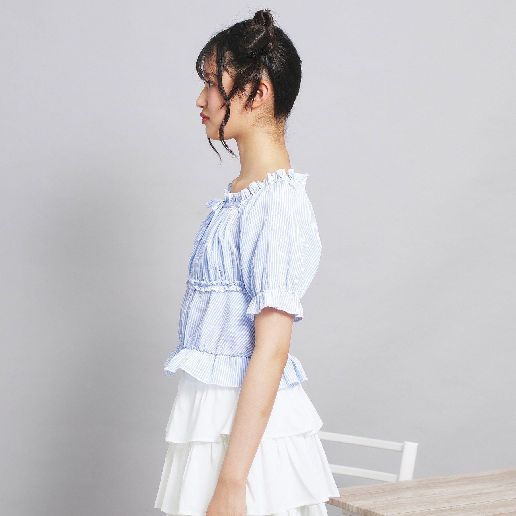 PINK-latte「オフショル2WAYブラウス」|シャツ・ブラウス|