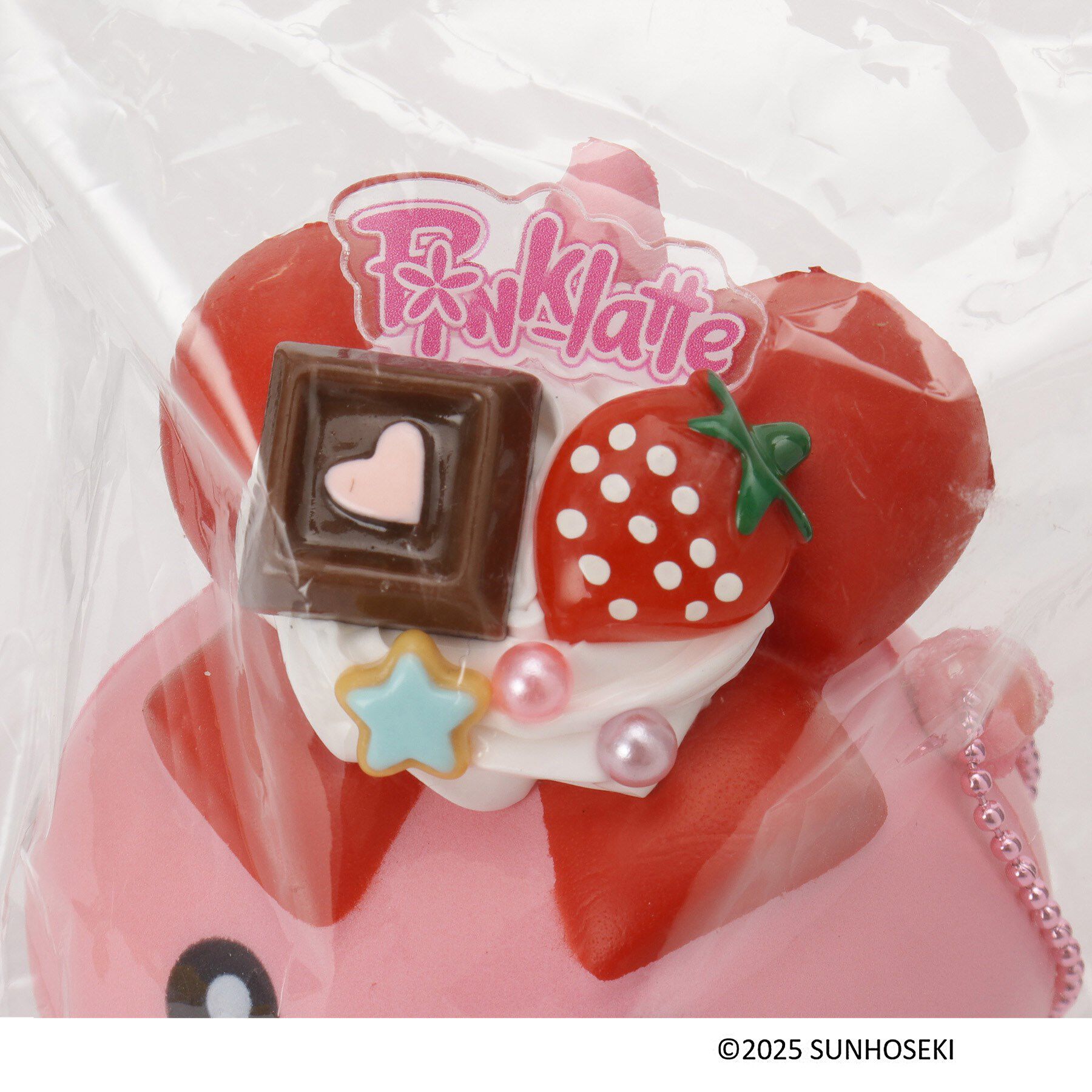 PINK-latte「【サン宝石ほっぺちゃんコラボ】スイーツスクイーズ」|キーケース|