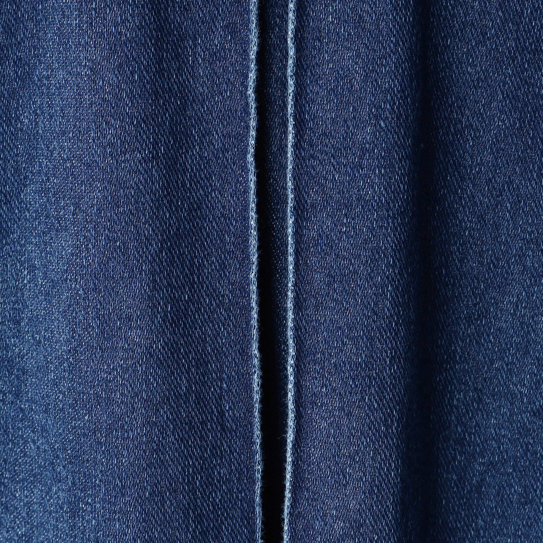 THE SHOP TK「【110－160/親子リンク】デニムジャンスカ/洗濯機OK」|ジャンパースカート|