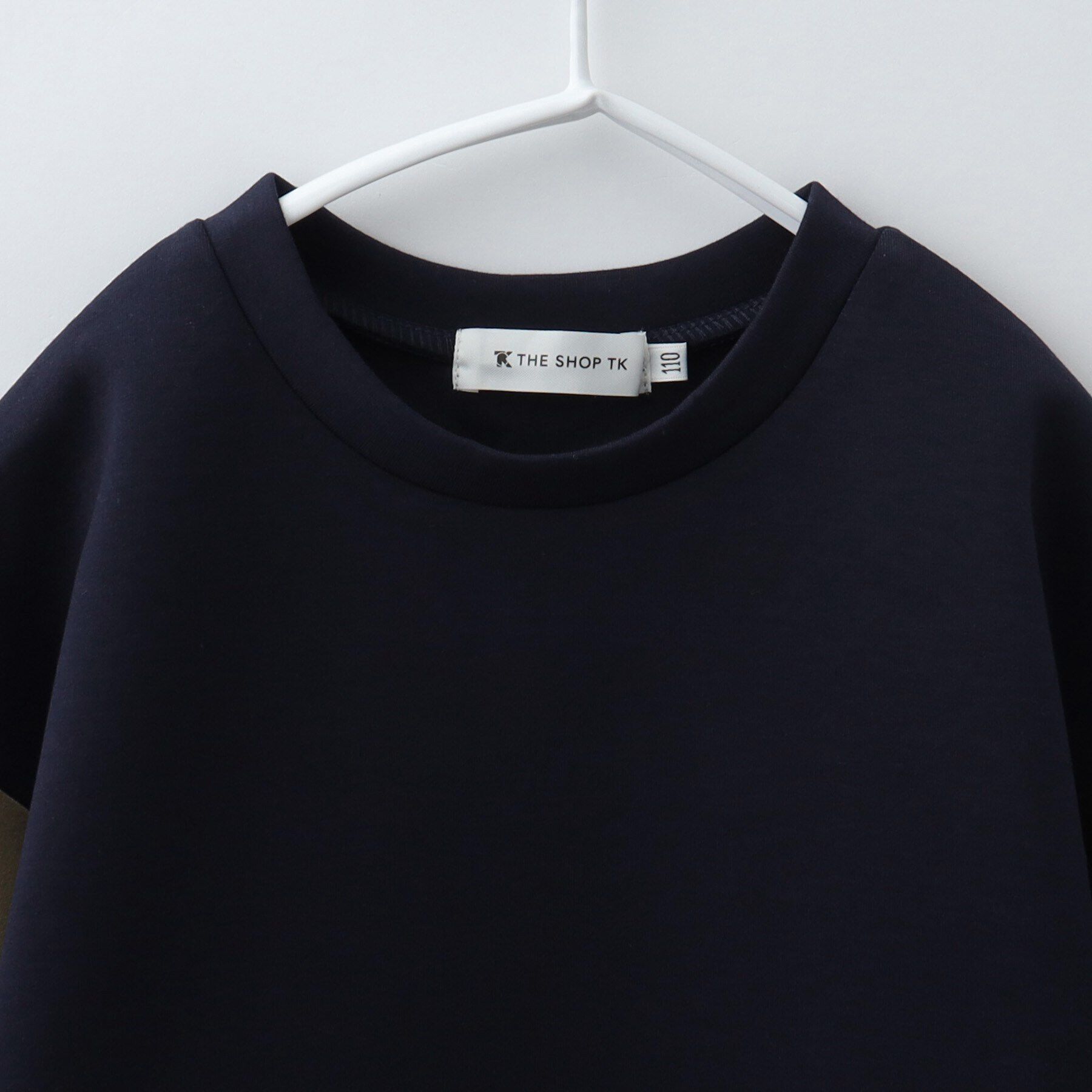 THE SHOP TK「【110-160】配色ダンボールプルオーバー/洗濯機OK」|Tシャツ・カットソー|