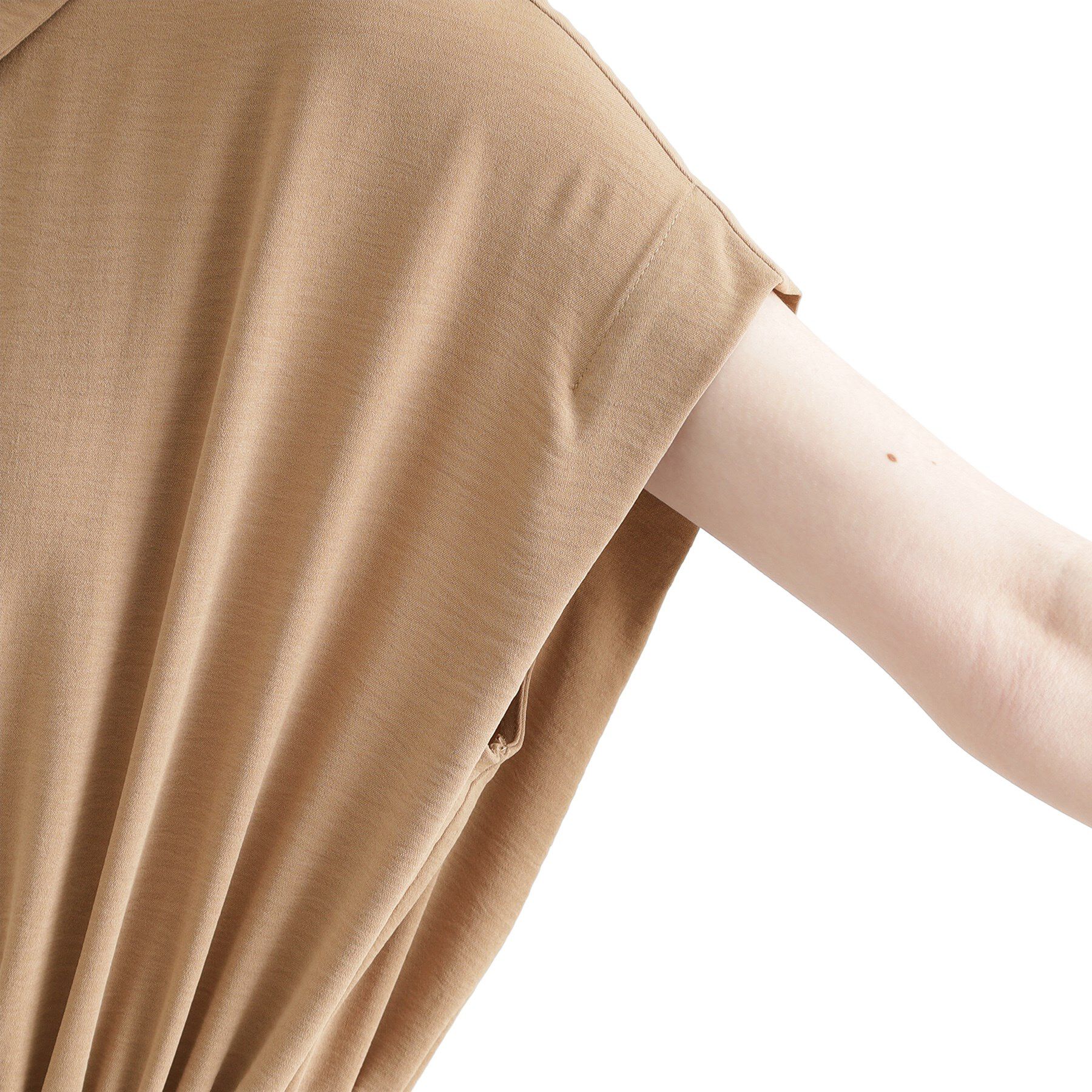 THE SHOP TK「シャツワンピース【防シワ／接触冷感／UV／洗濯機OK】」|ワンピース|