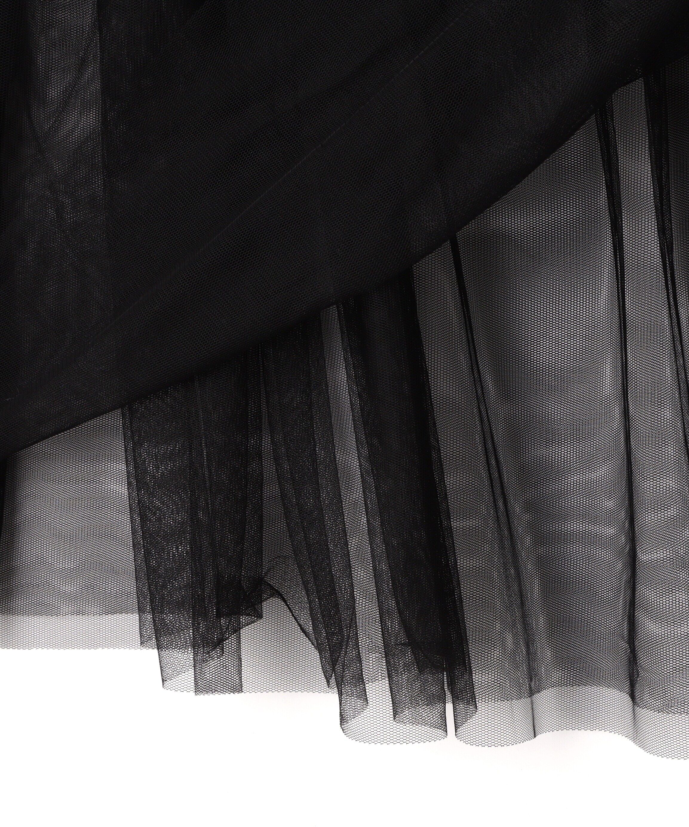  「チュールティアードキャミワンピース」|ワンピース|