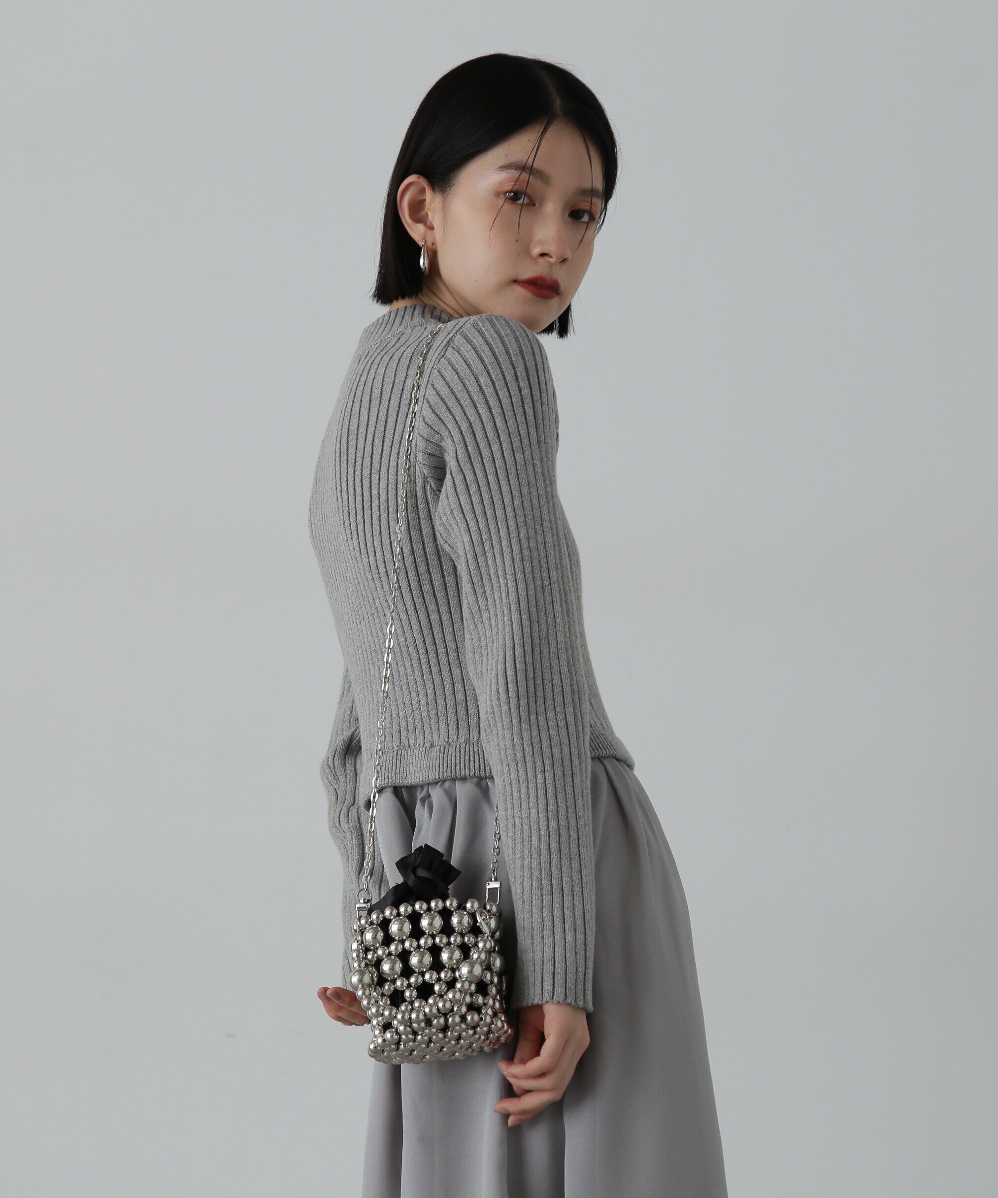  「メタルボール2wayチェーンショルダーバッグ」|ショルダー・メッセンジャー|