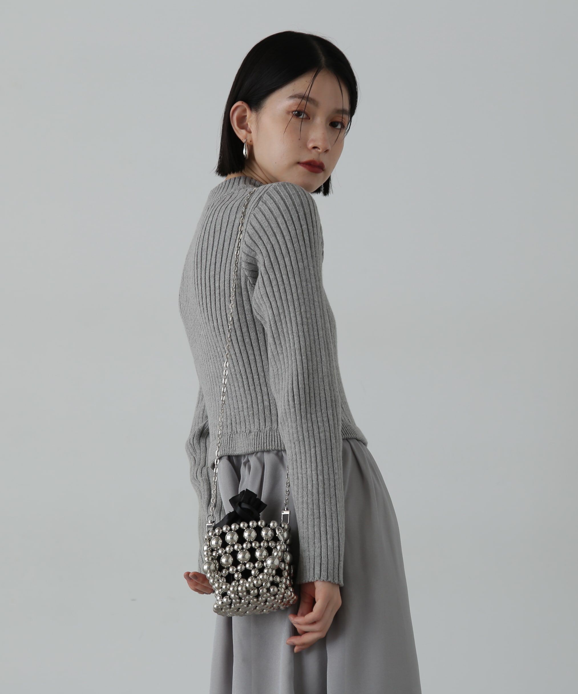  「メタルボール2wayチェーンショルダーバッグ」|ショルダー・メッセンジャー|