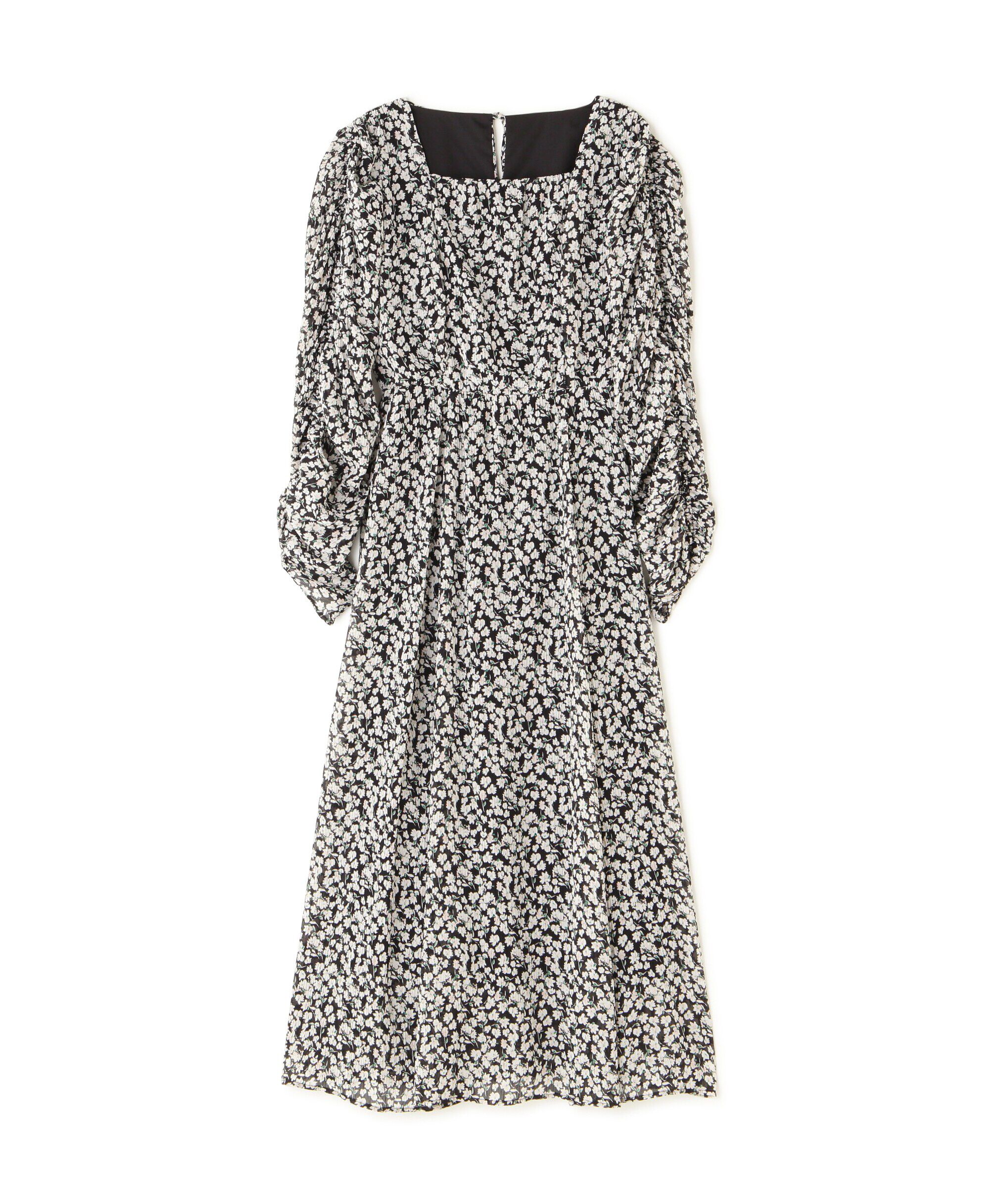  「楊柳プリントワンピース」|ワンピース|