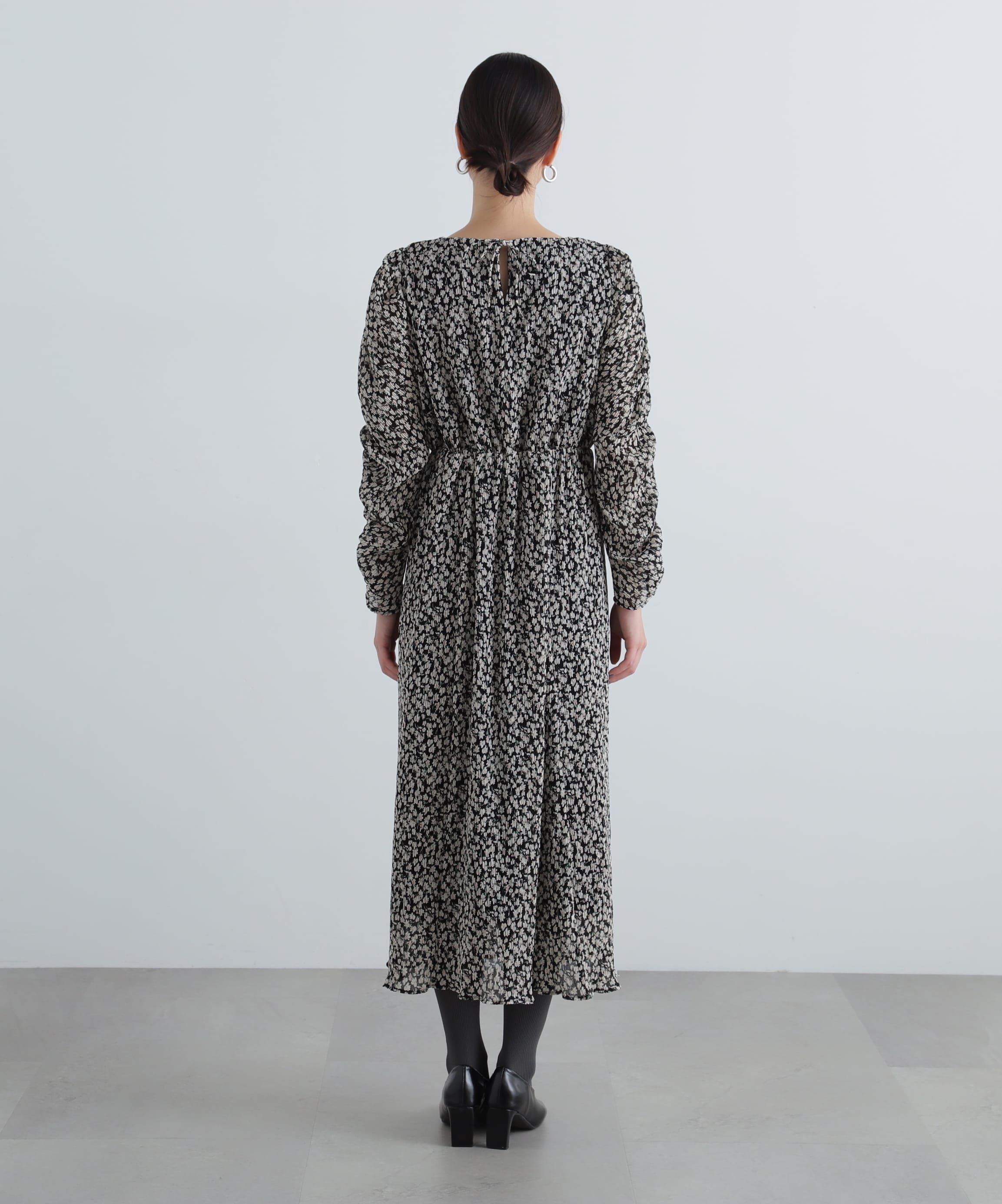  「楊柳プリントワンピース」|ワンピース|