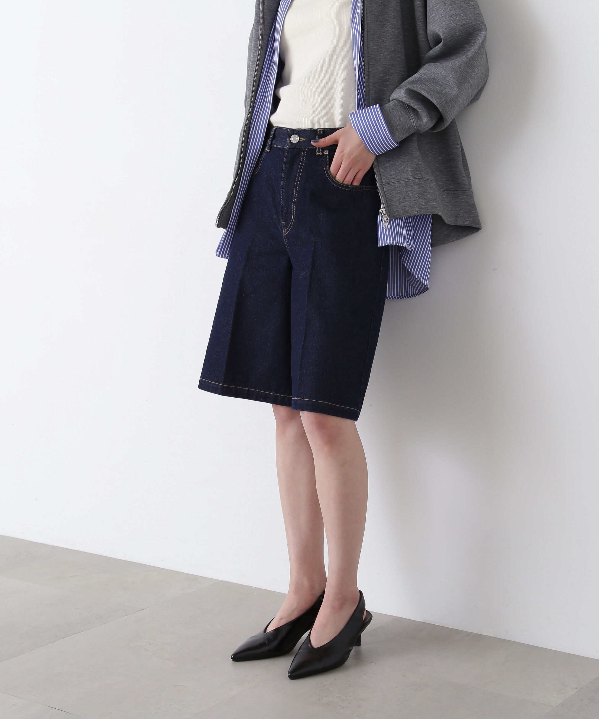  「ハーフパンツ」|その他|ネイビー