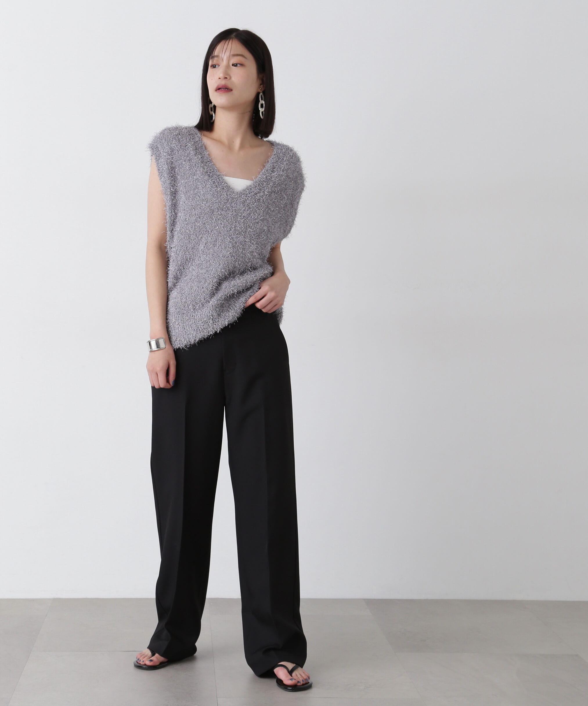  「センタープレスツイルトラウザー」|その他|