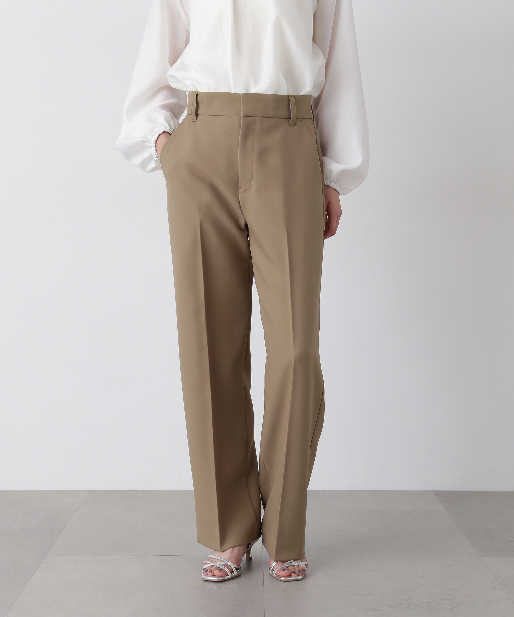  「センタープレスツイルトラウザー」|その他|