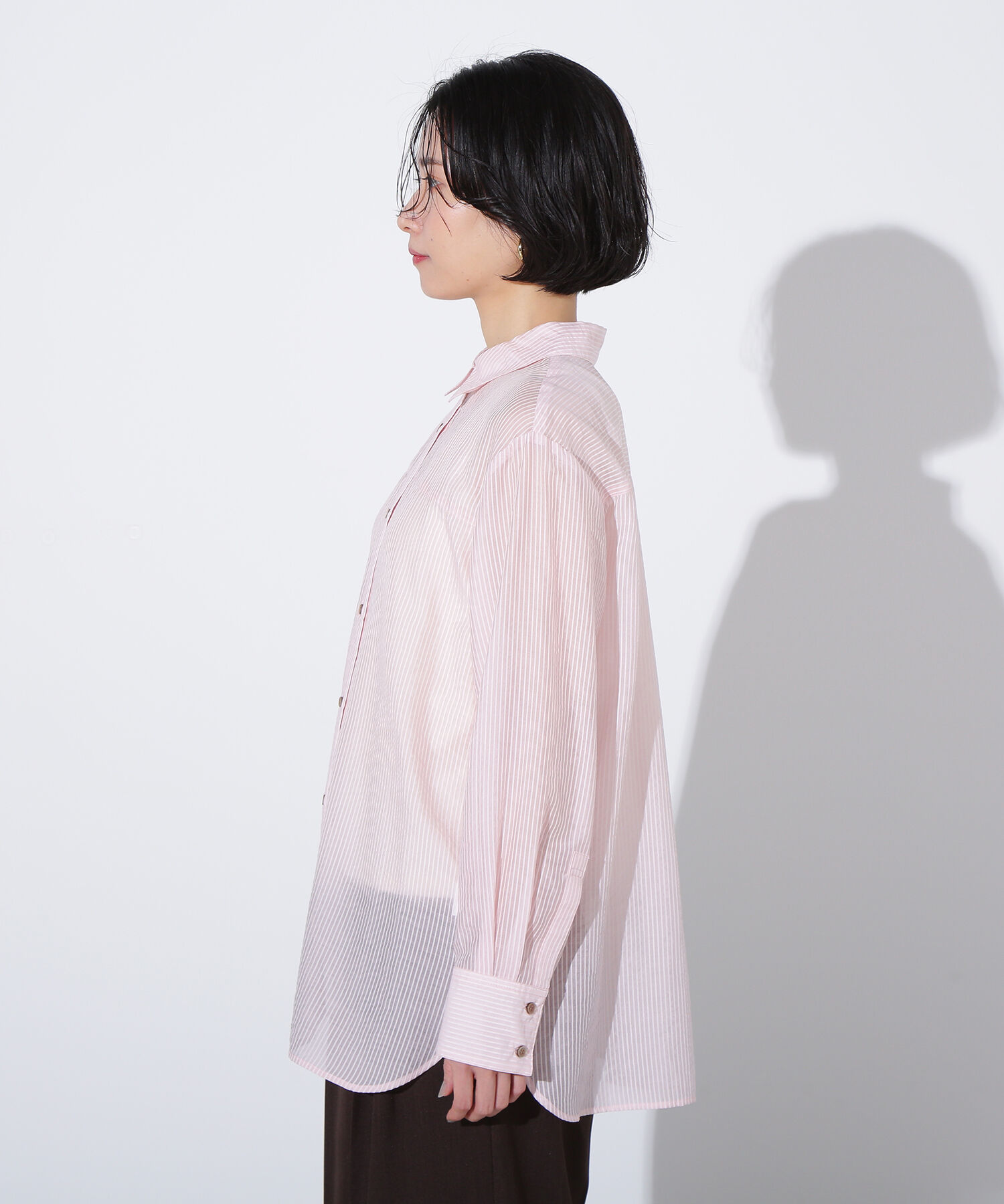  「シアーオーバーシャツ」|シャツ・ブラウス|