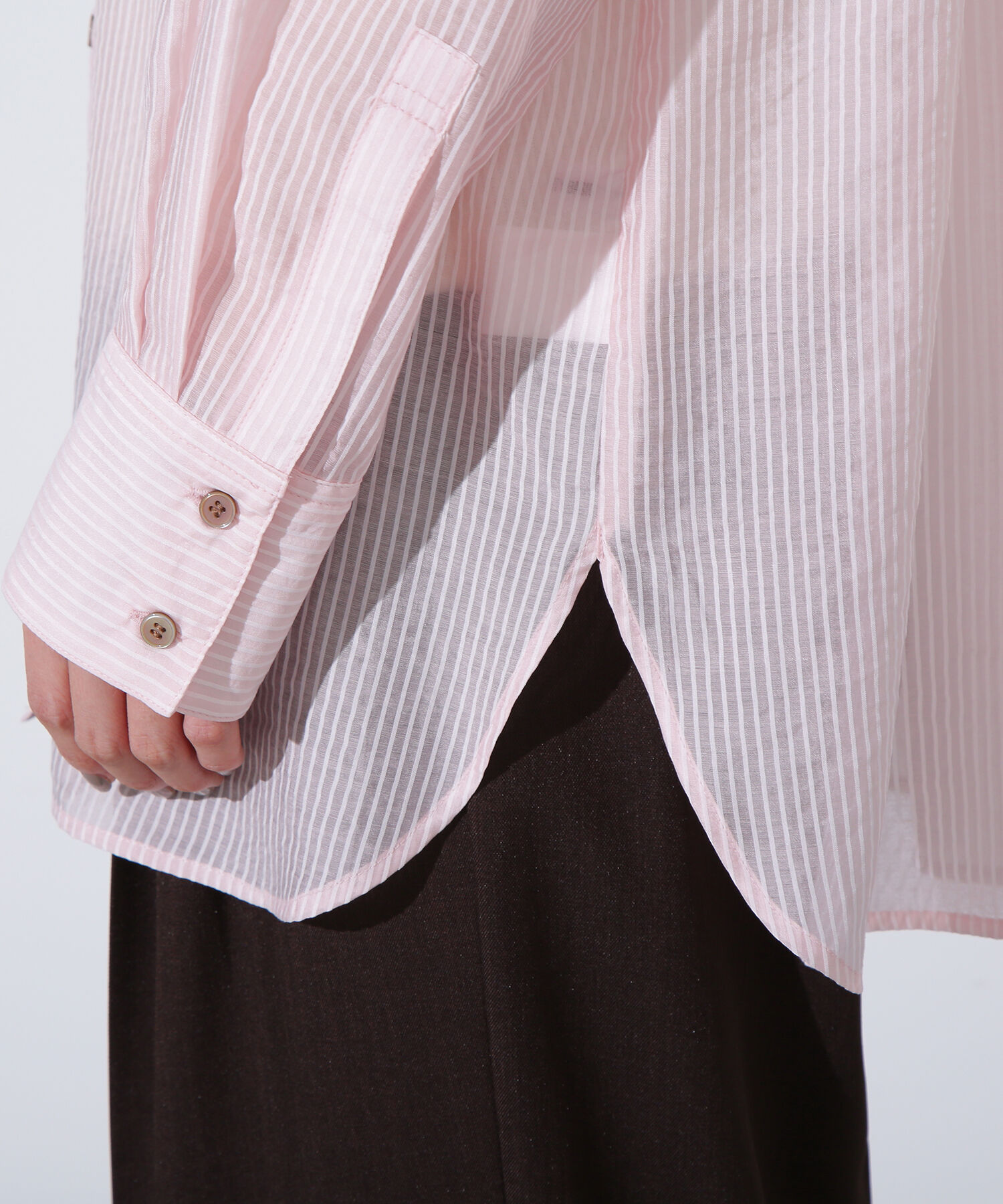  「シアーオーバーシャツ」|シャツ・ブラウス|