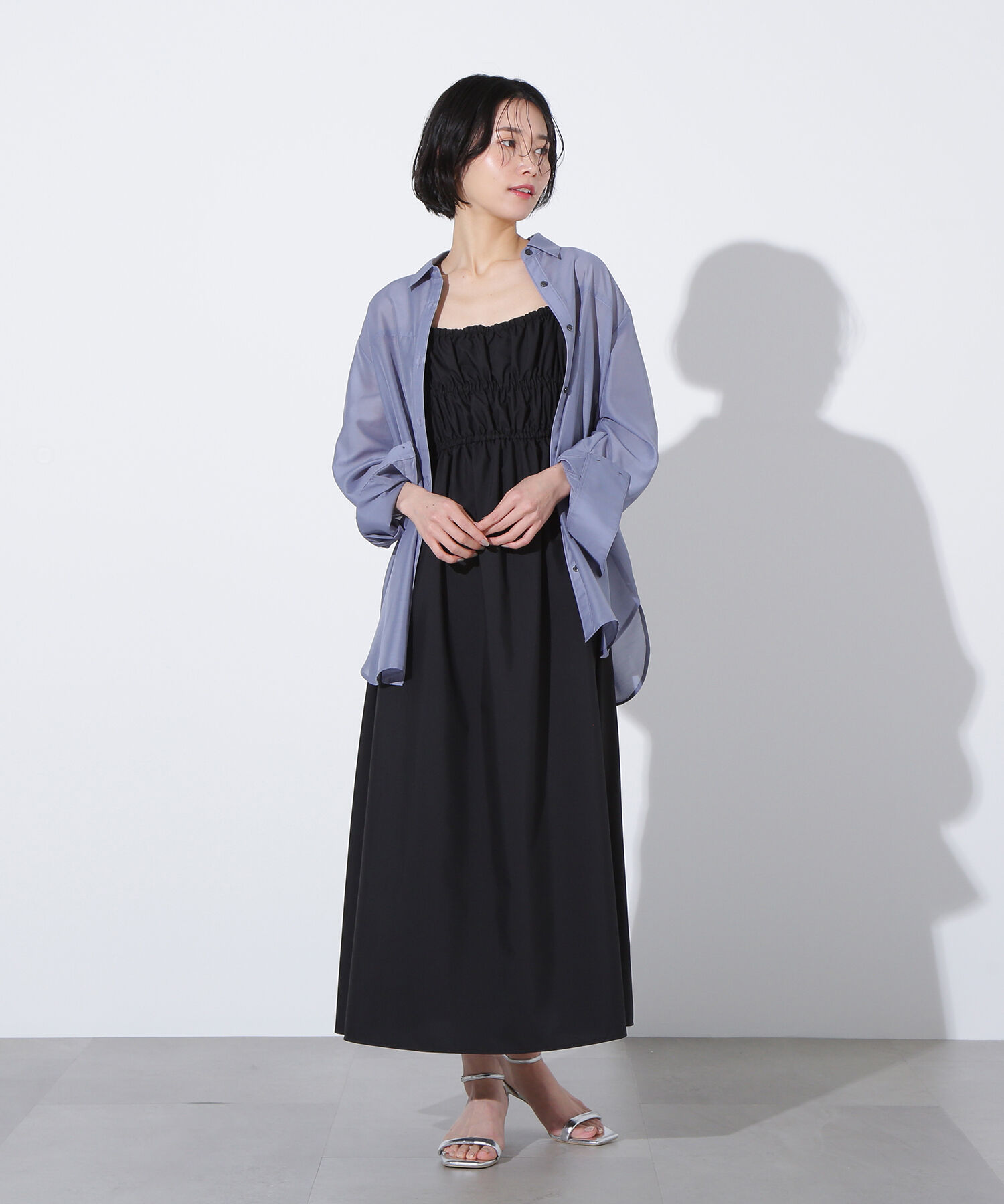  「シアーオーバーシャツ」|シャツ・ブラウス|