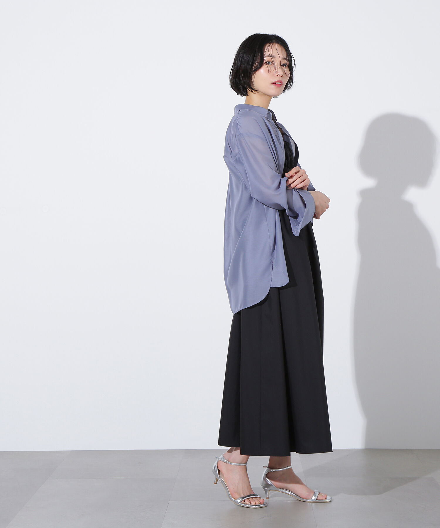  「シアーオーバーシャツ」|シャツ・ブラウス|