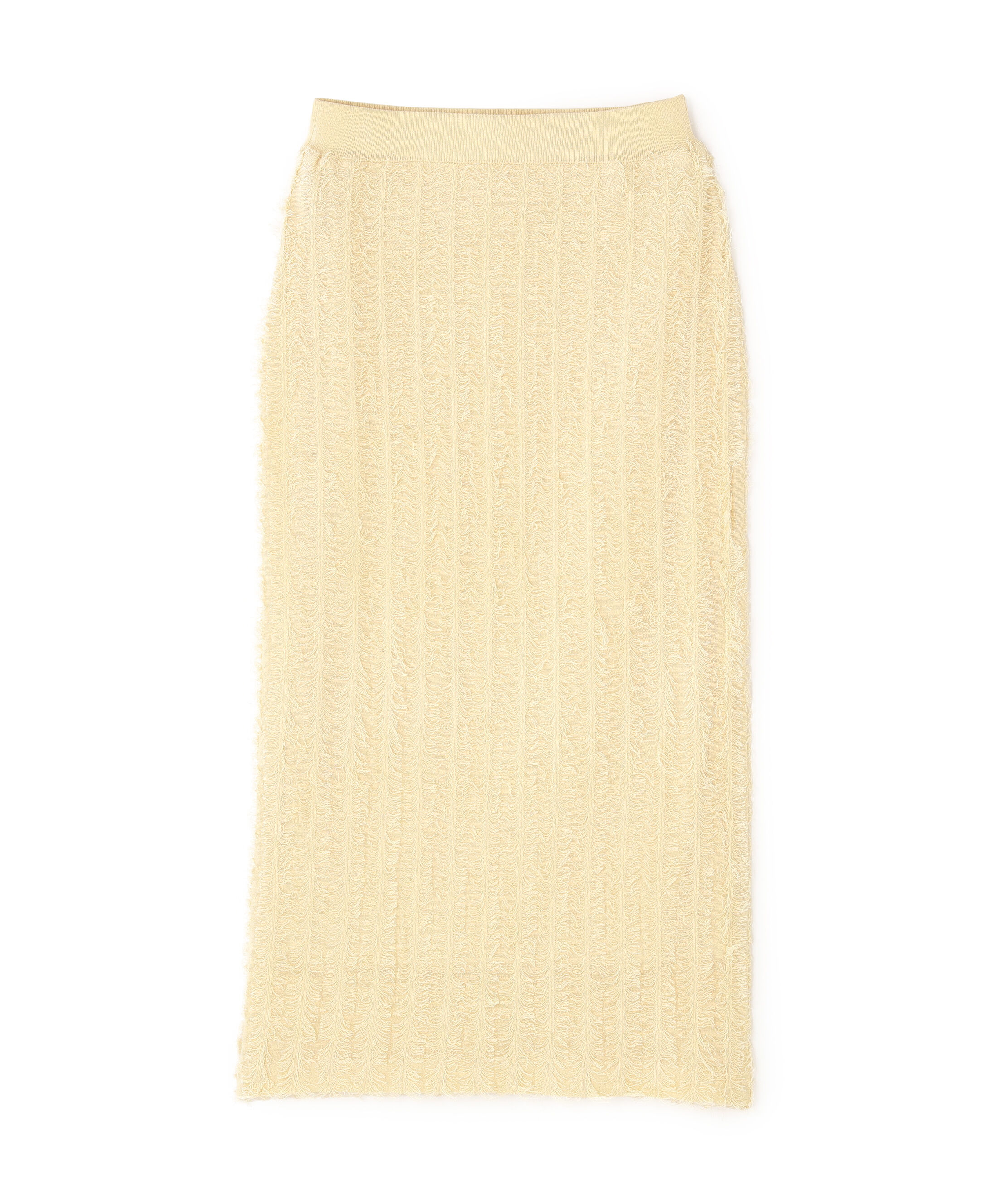  「フリンジニットスカート」|スカート|