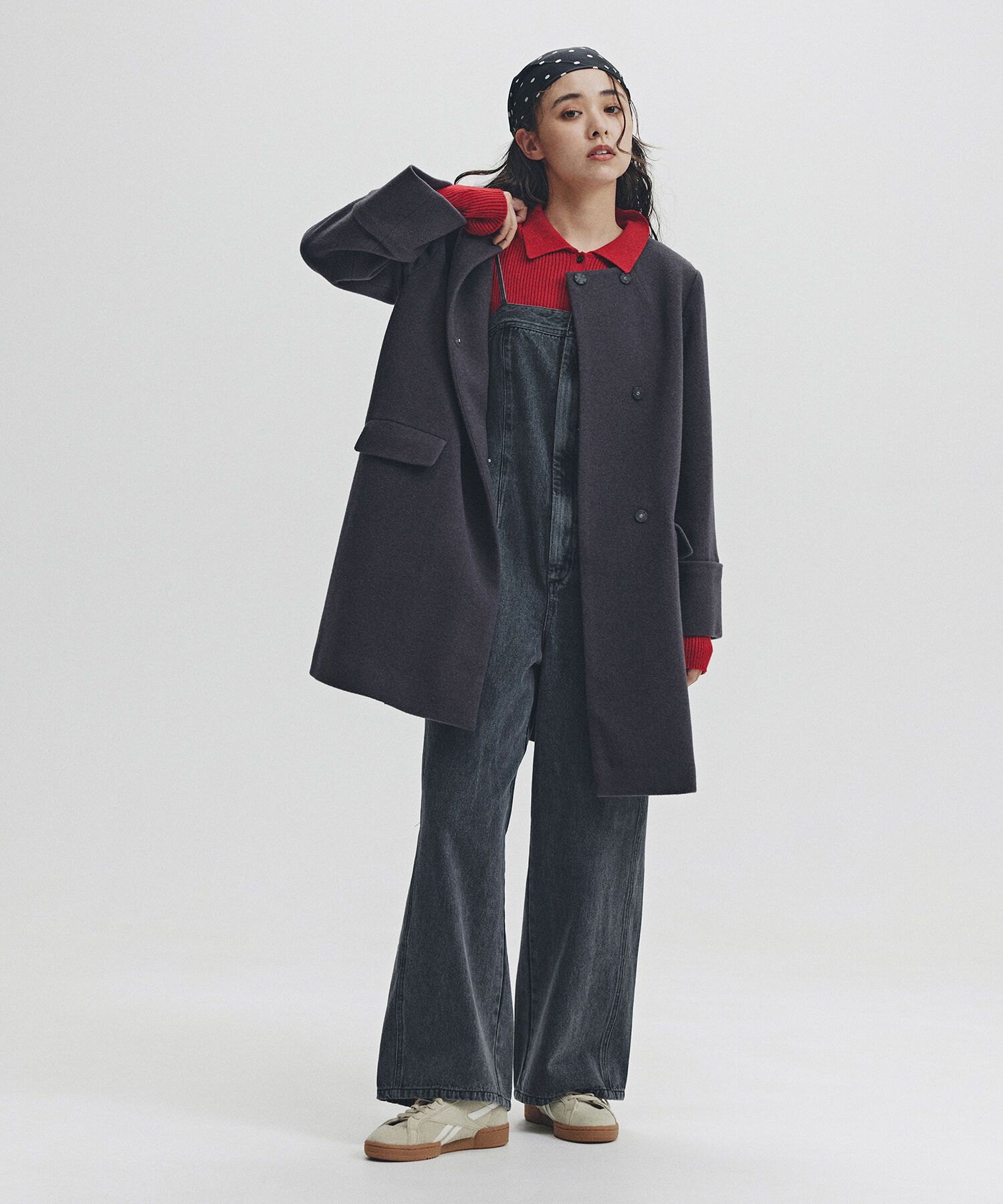  「デニムベアサロペット」|ワンピース|