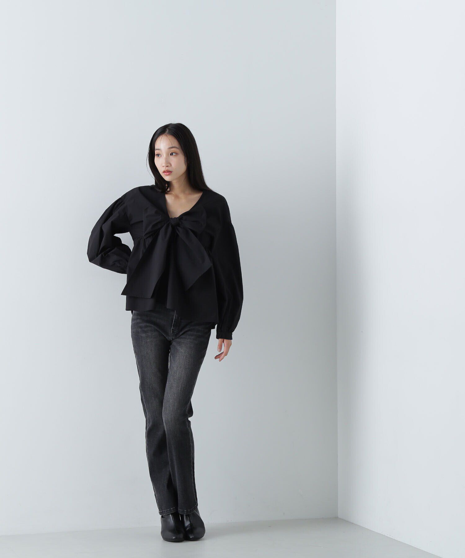  「スリムフレアデニムパンツ」|その他|