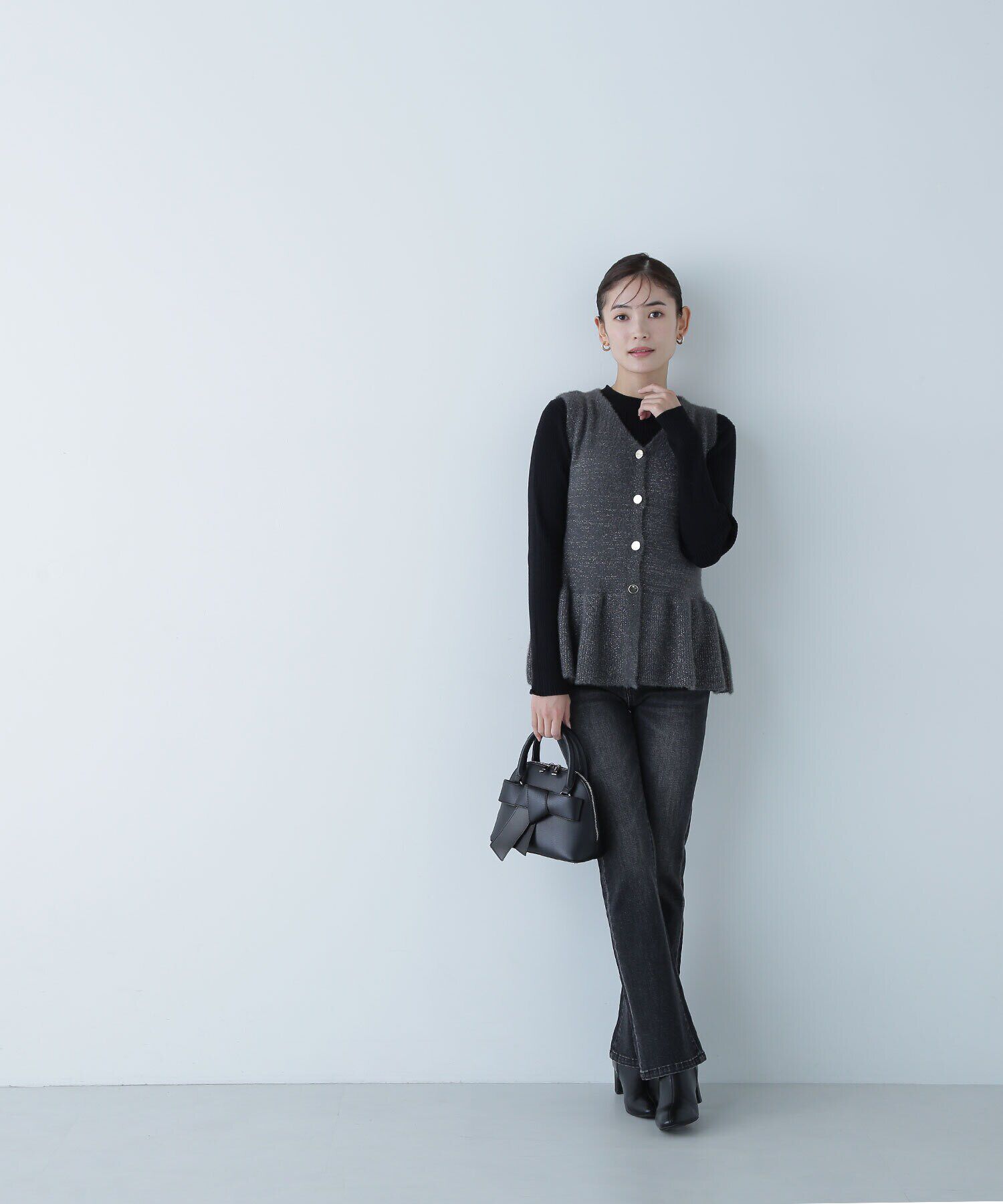  「スリムフレアデニムパンツ」|その他|