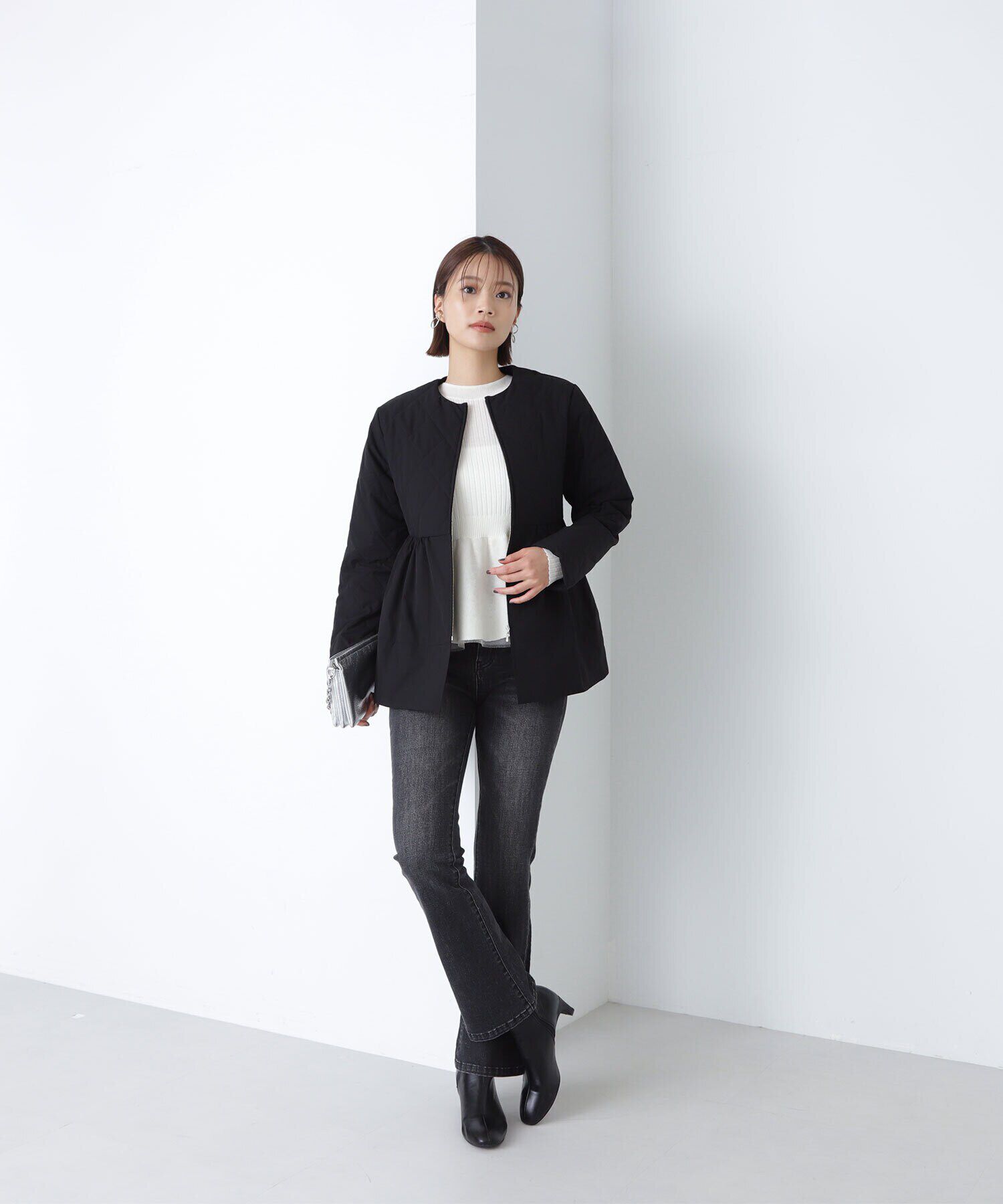  「スリムフレアデニムパンツ」|その他|