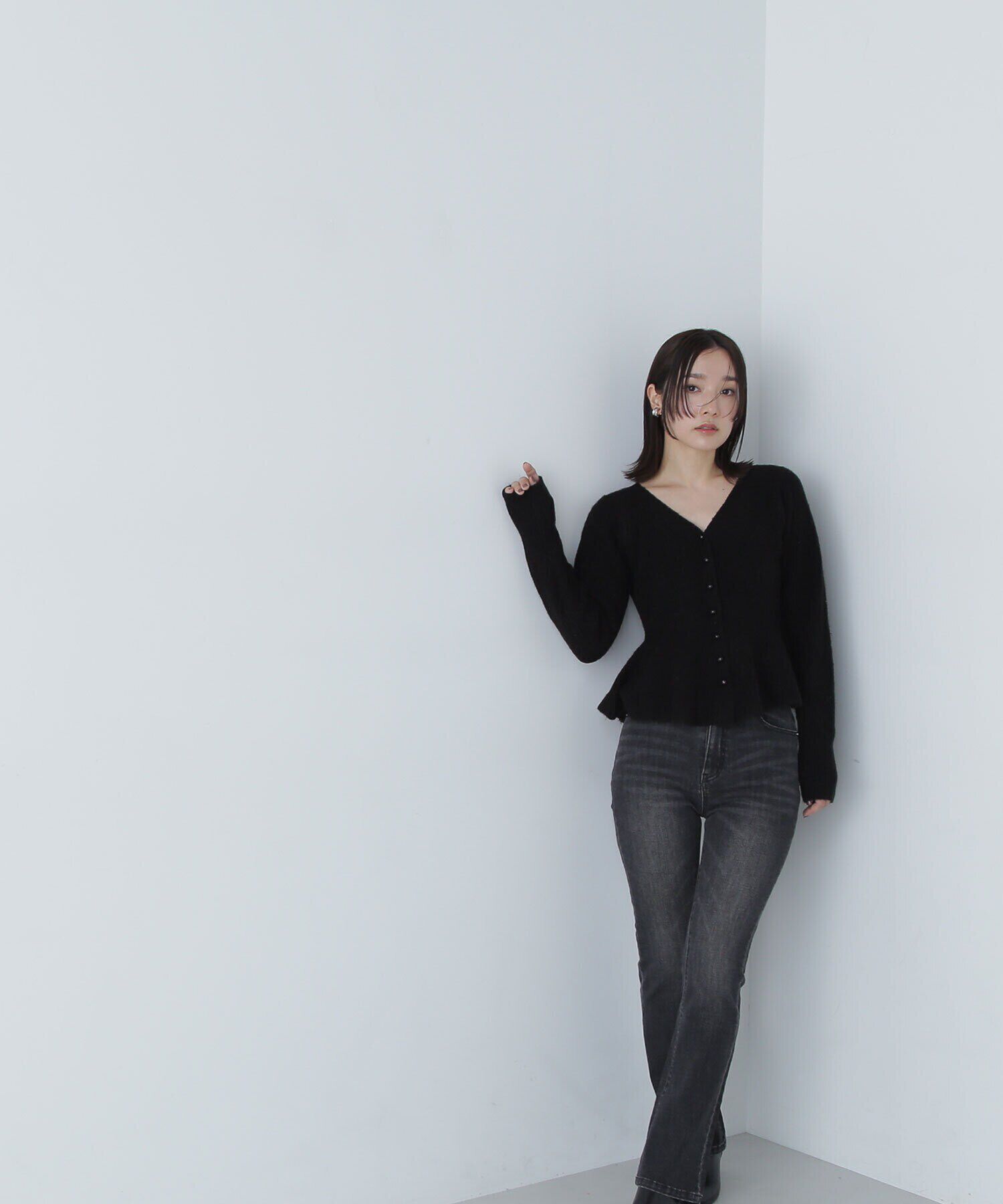  「スリムフレアデニムパンツ」|その他|