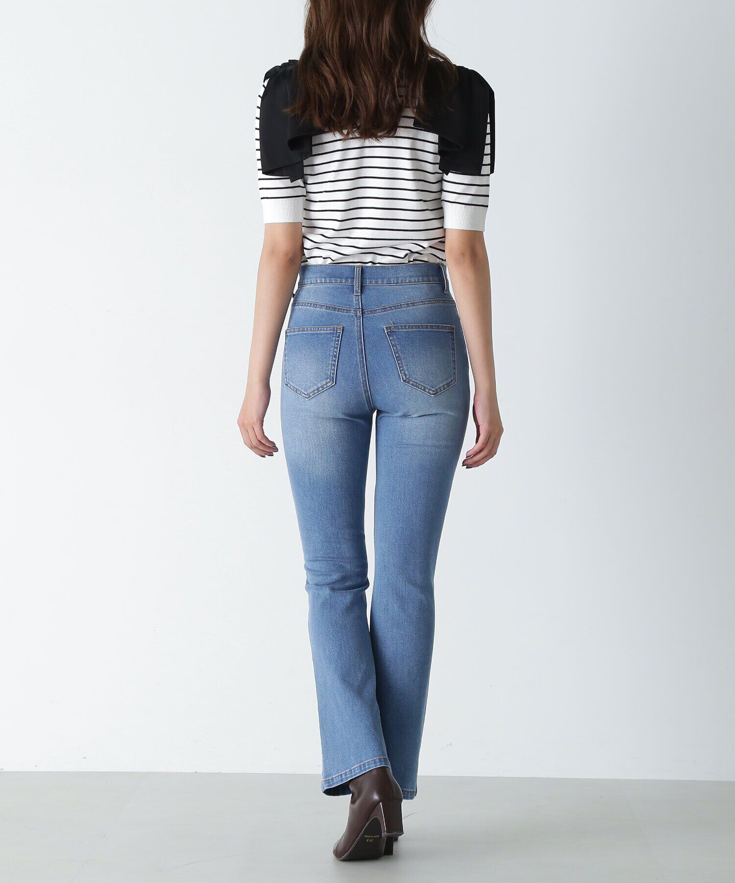  「スリムフレアデニムパンツ」|その他|