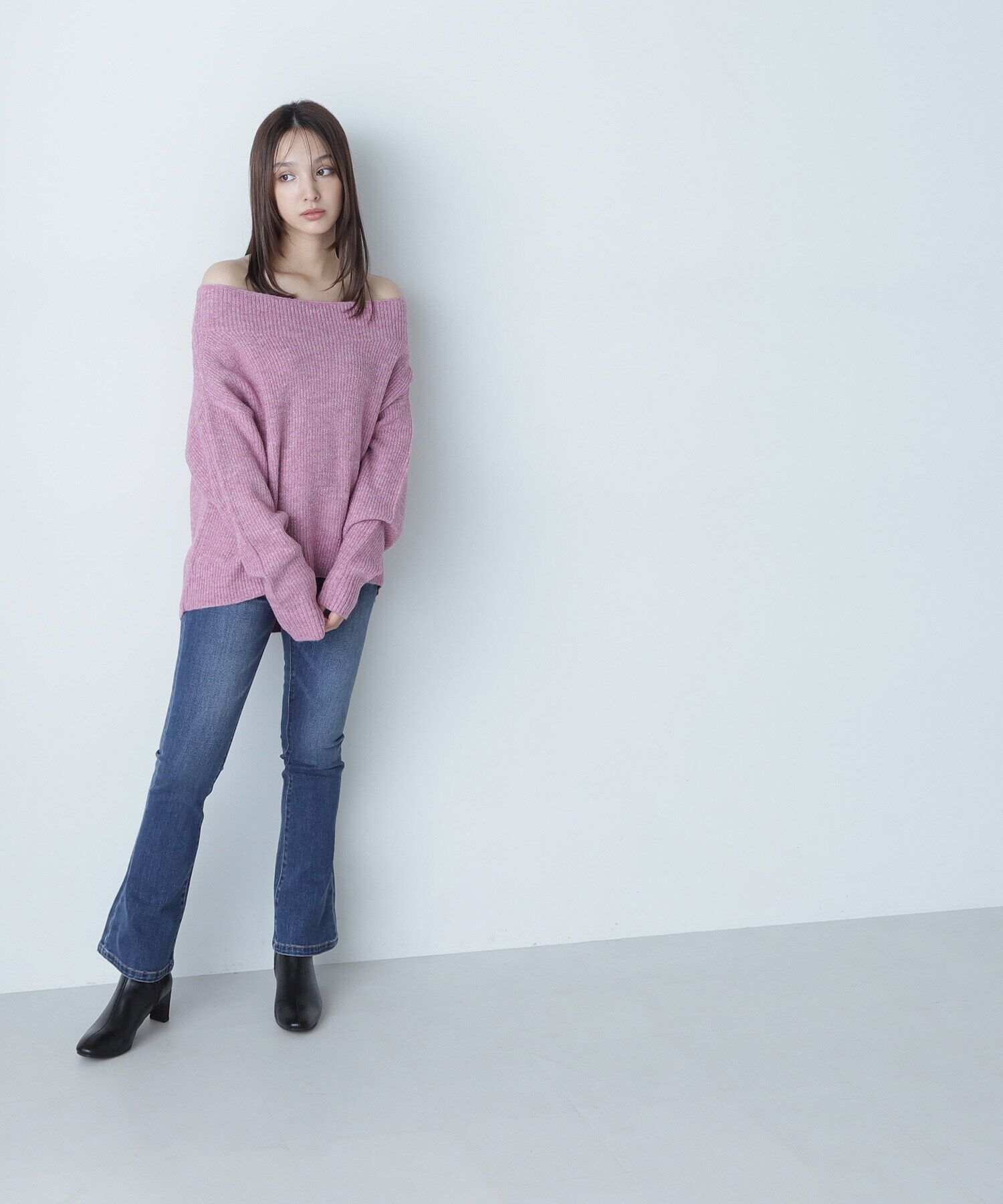  「スリムフレアデニムパンツ」|その他|