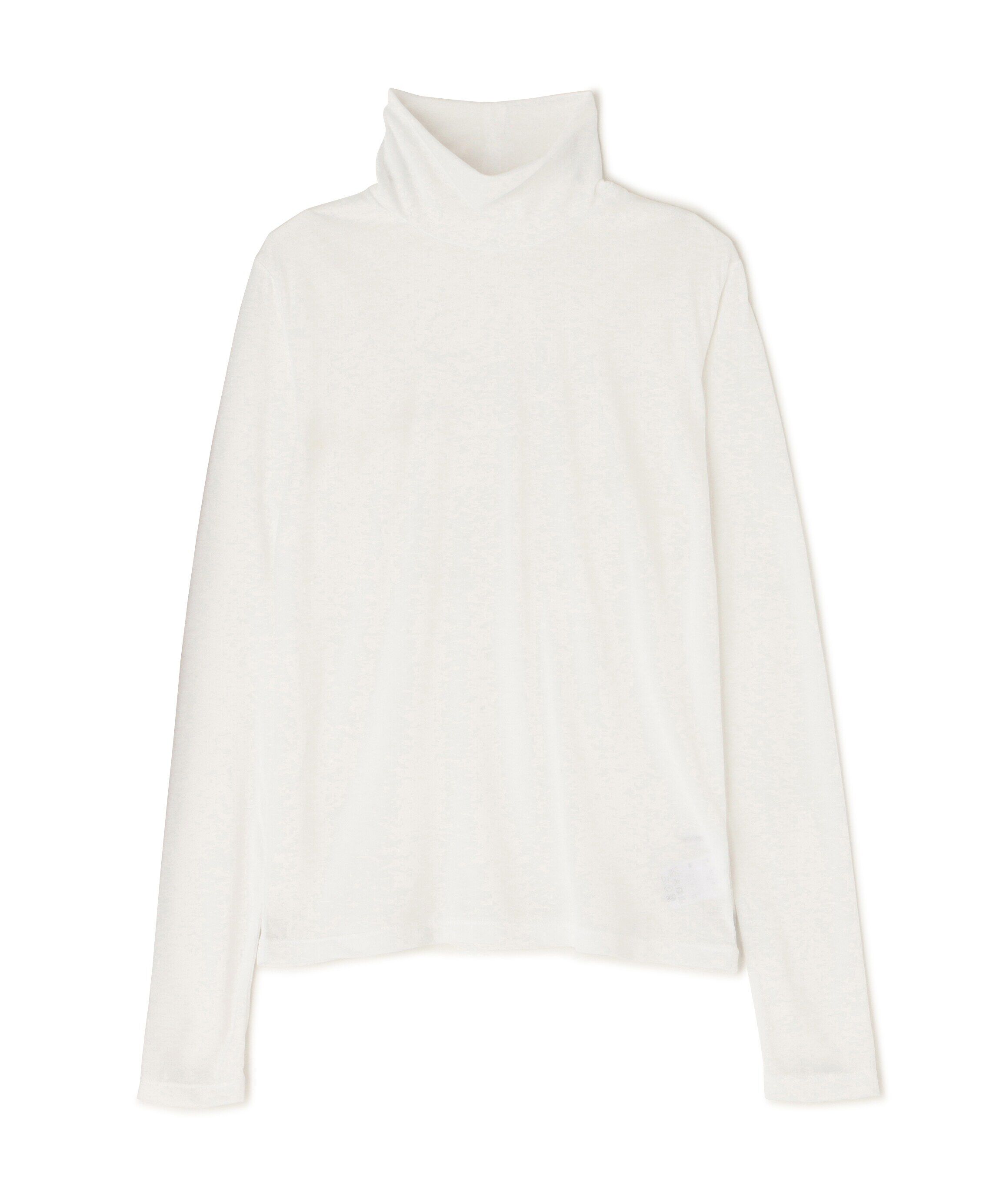  「ハイネックシアーカットソー」|Tシャツ・カットソー|