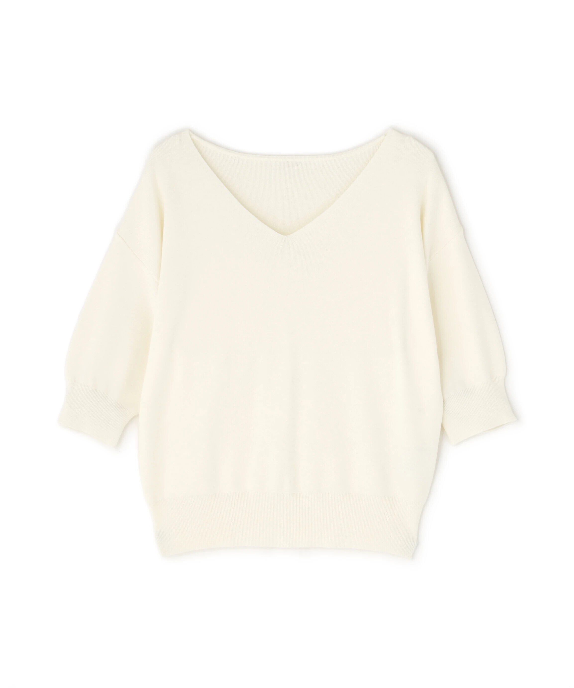  「総針ベーシックシリーズ Vネックニット」|ニット・セーター|