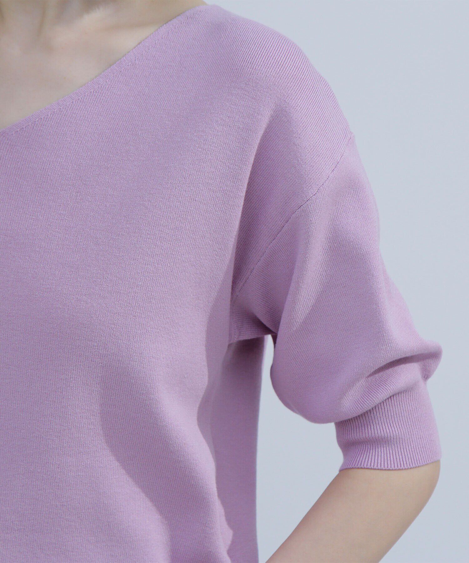  「総針ベーシックシリーズ Vネックニット」|ニット・セーター|