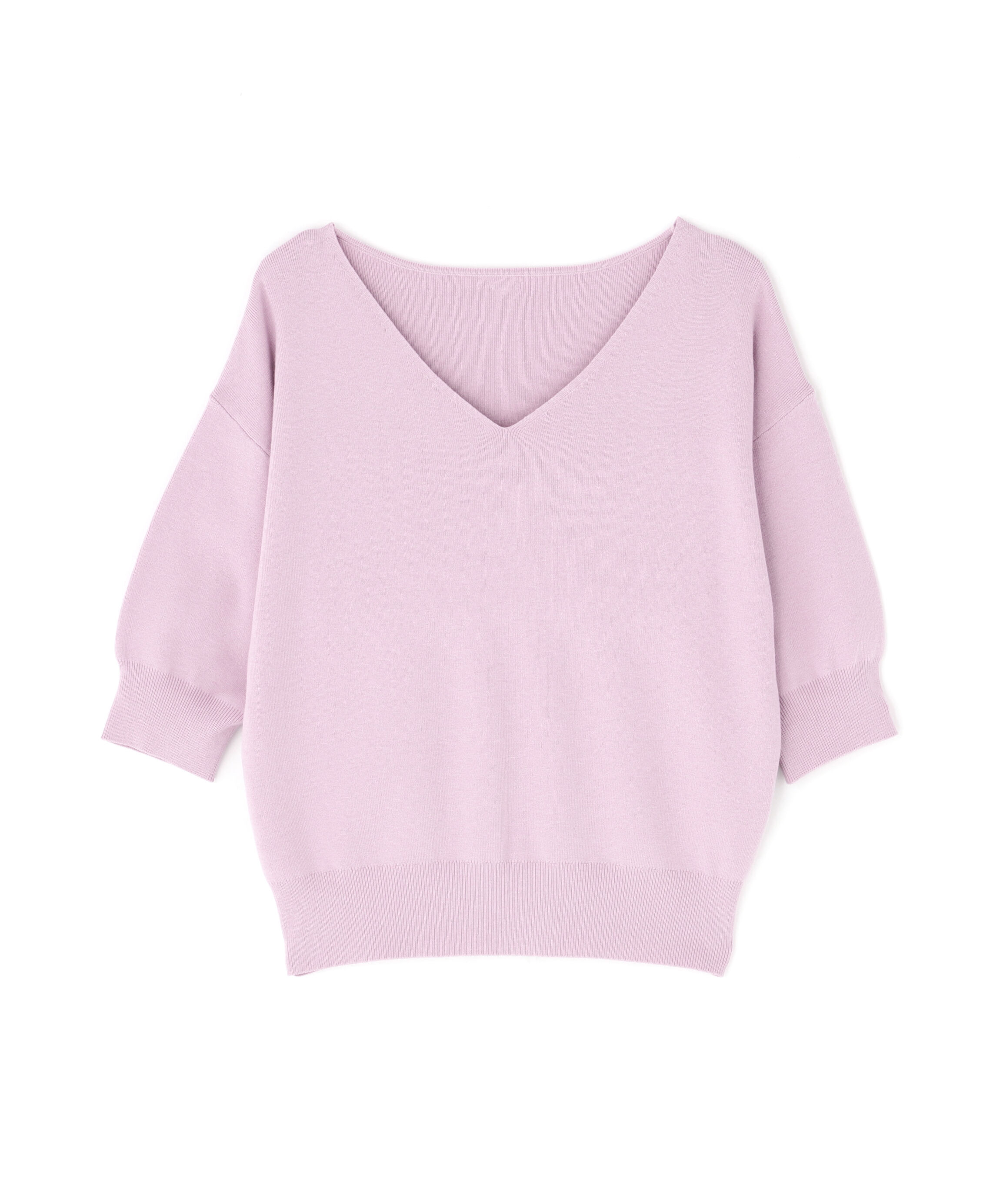  「総針ベーシックシリーズ Vネックニット」|ニット・セーター|