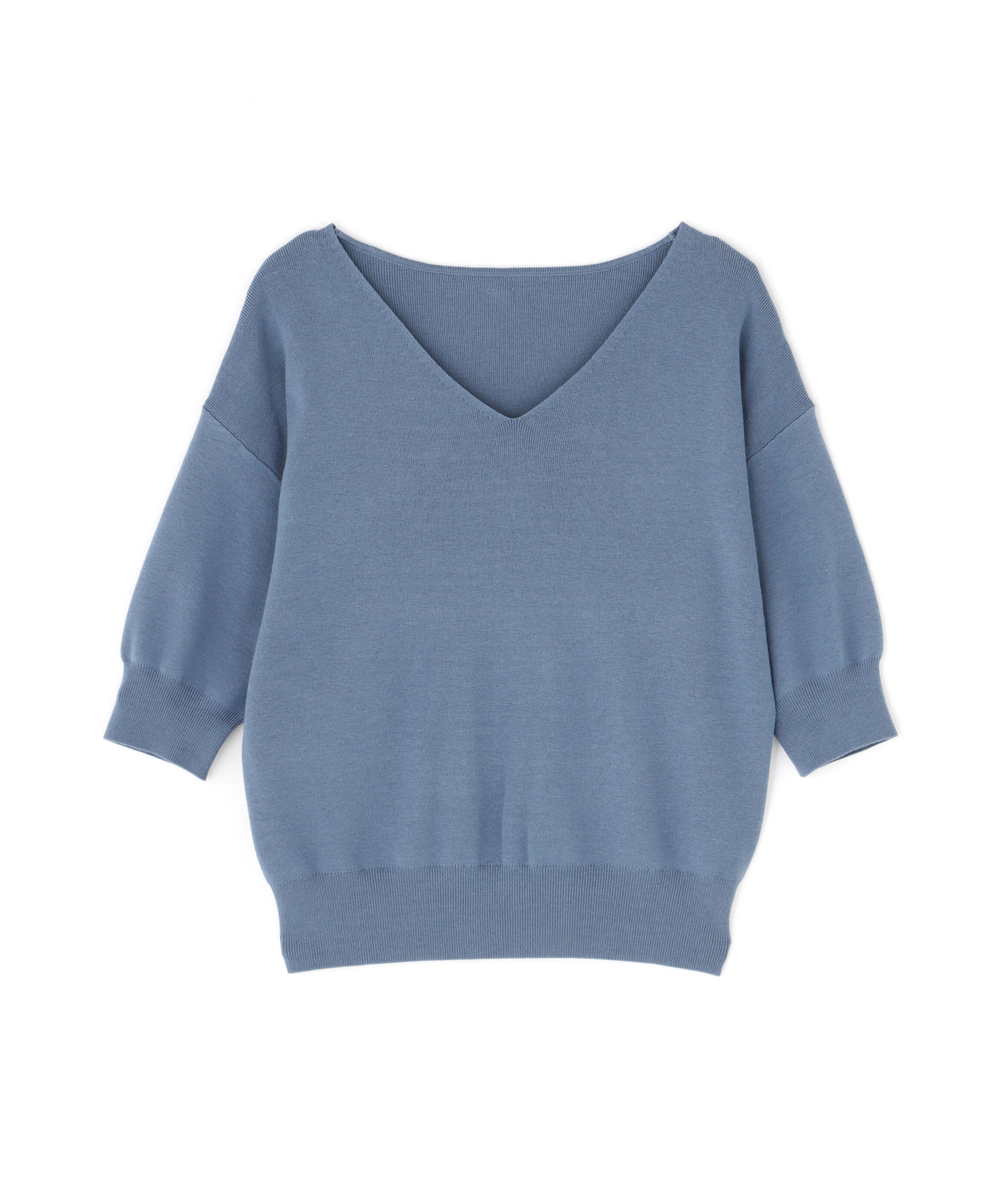  「総針ベーシックシリーズ Vネックニット」|ニット・セーター|