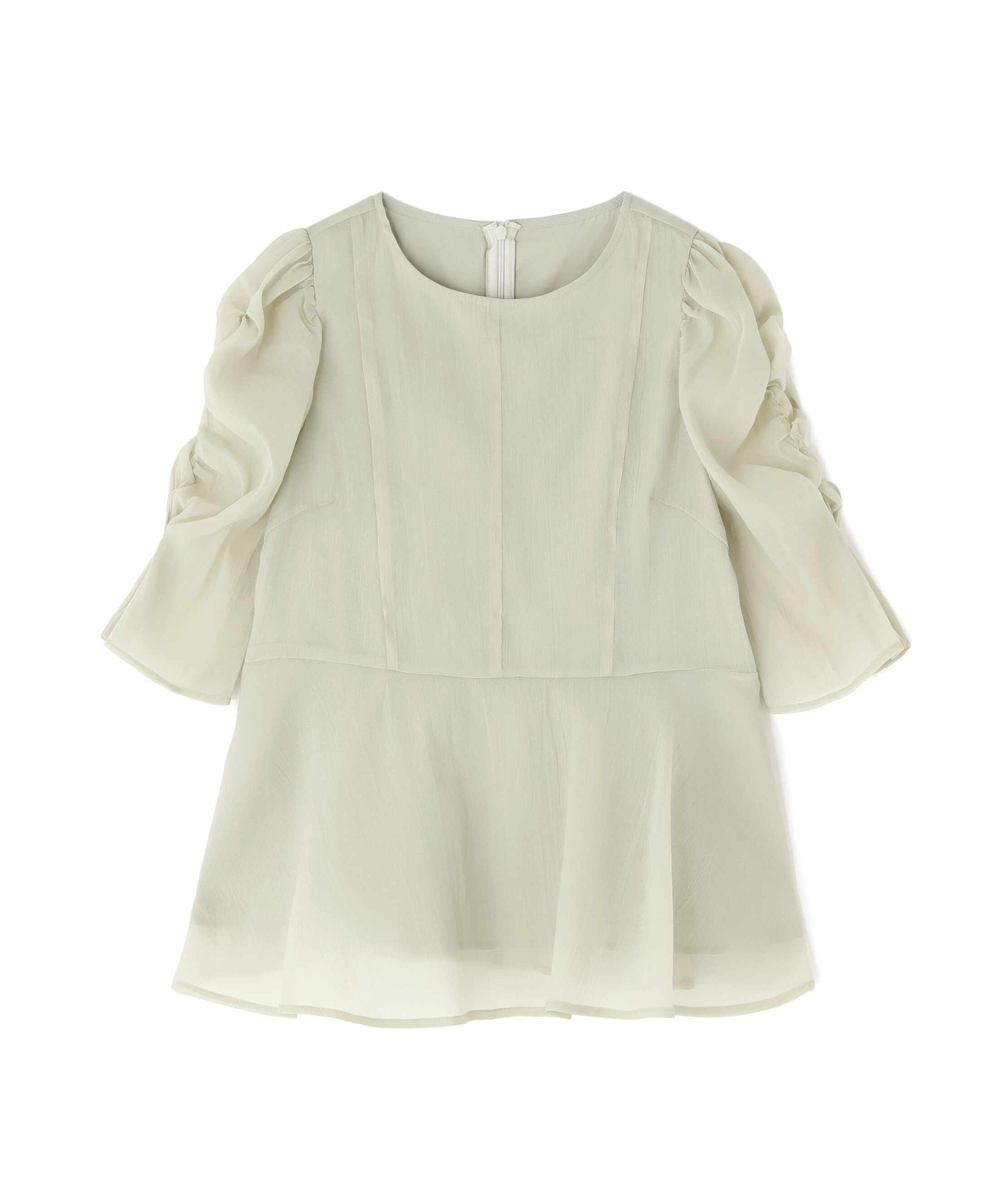  「シアーペプラムブラウス」|シャツ・ブラウス|