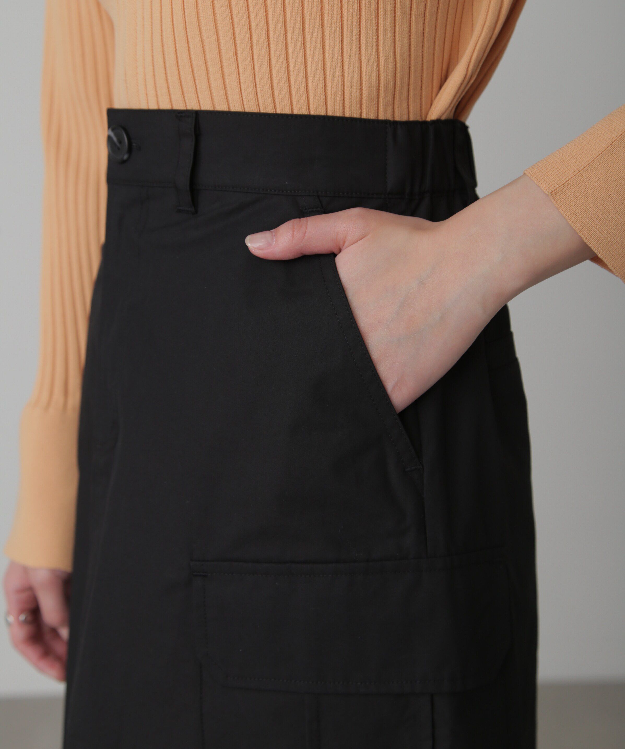  「コットンカーゴミニスカート」|スカート|