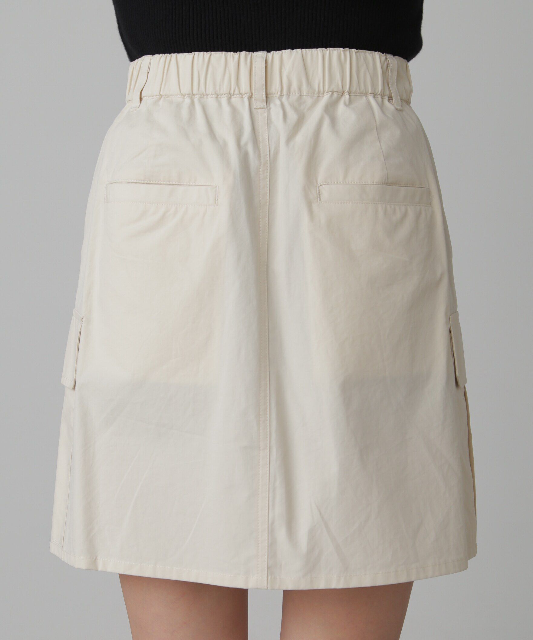  「コットンカーゴミニスカート」|スカート|