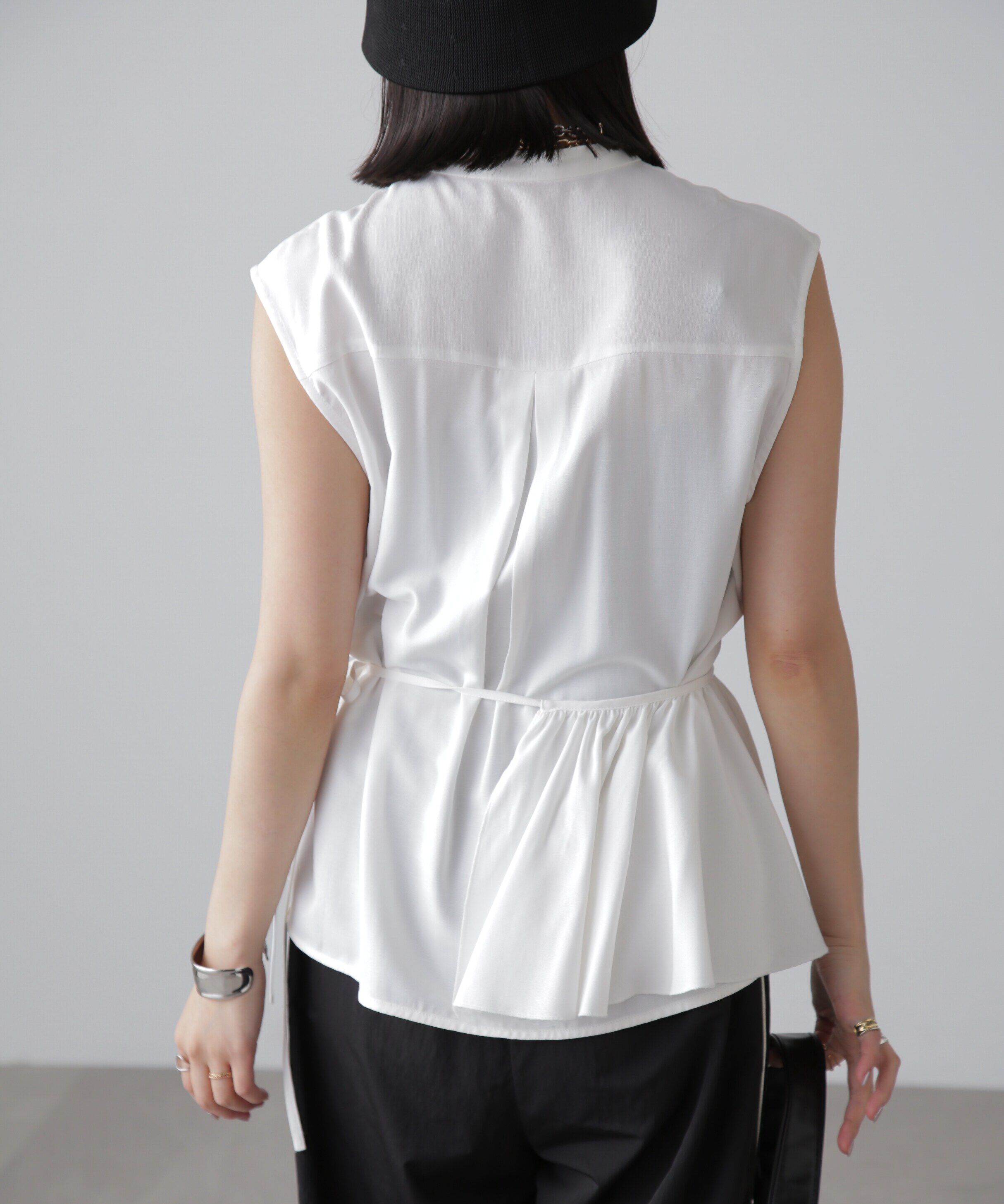  「マルチウェイフリルセットブラウス」|シャツ・ブラウス|