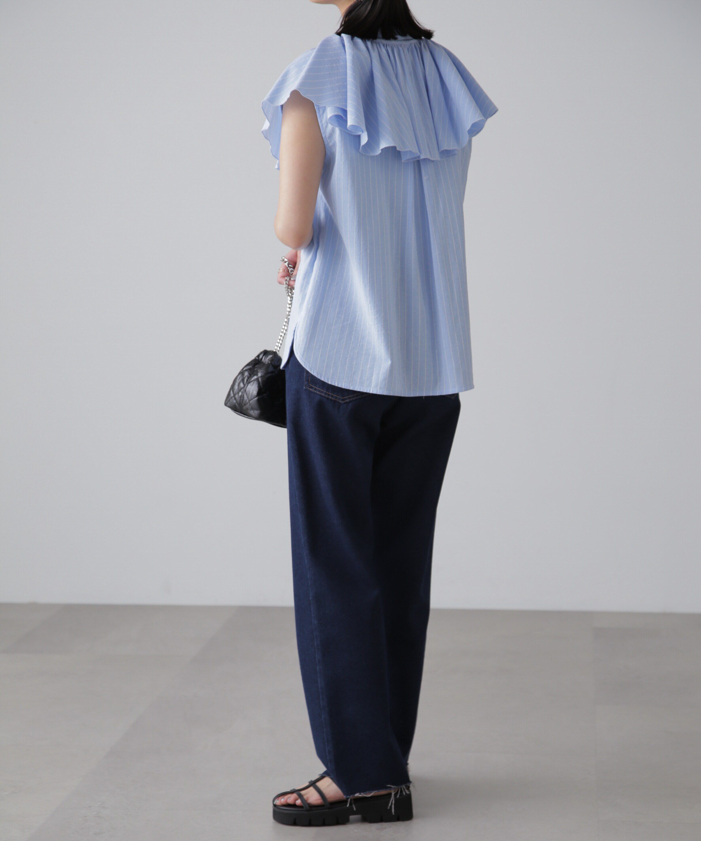  「マルチウェイフリルセットブラウス」|シャツ・ブラウス|