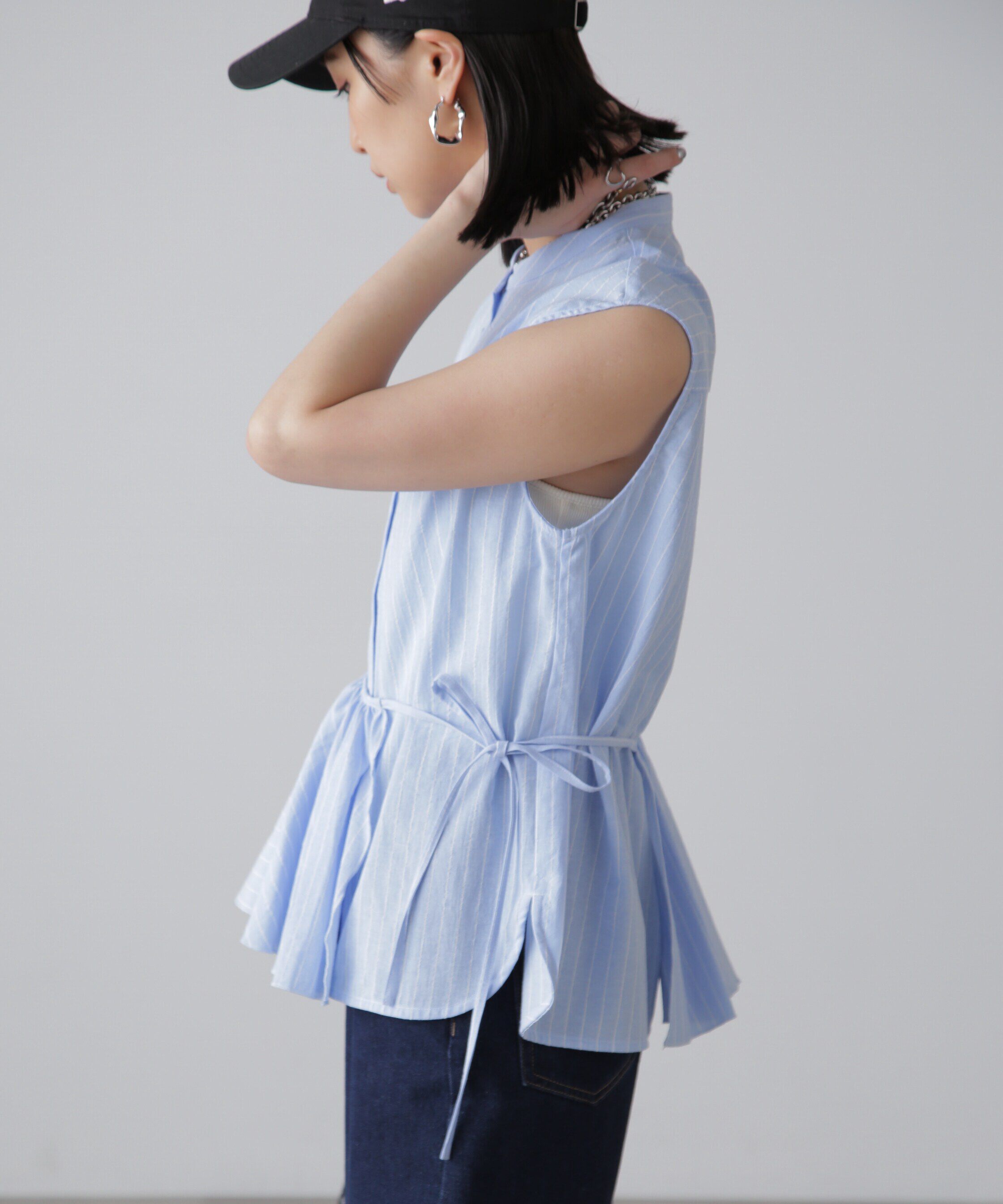  「マルチウェイフリルセットブラウス」|シャツ・ブラウス|