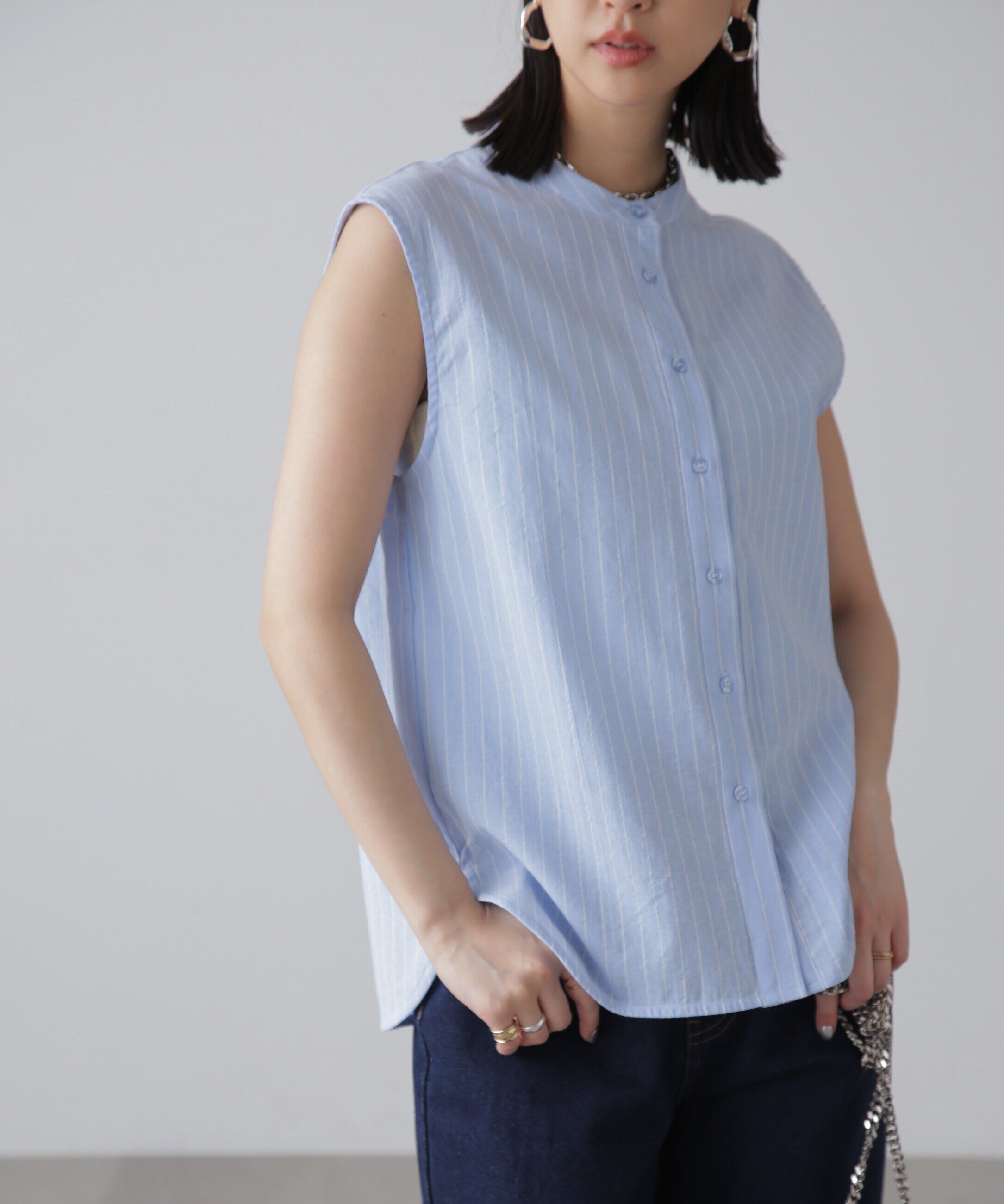  「マルチウェイフリルセットブラウス」|シャツ・ブラウス|