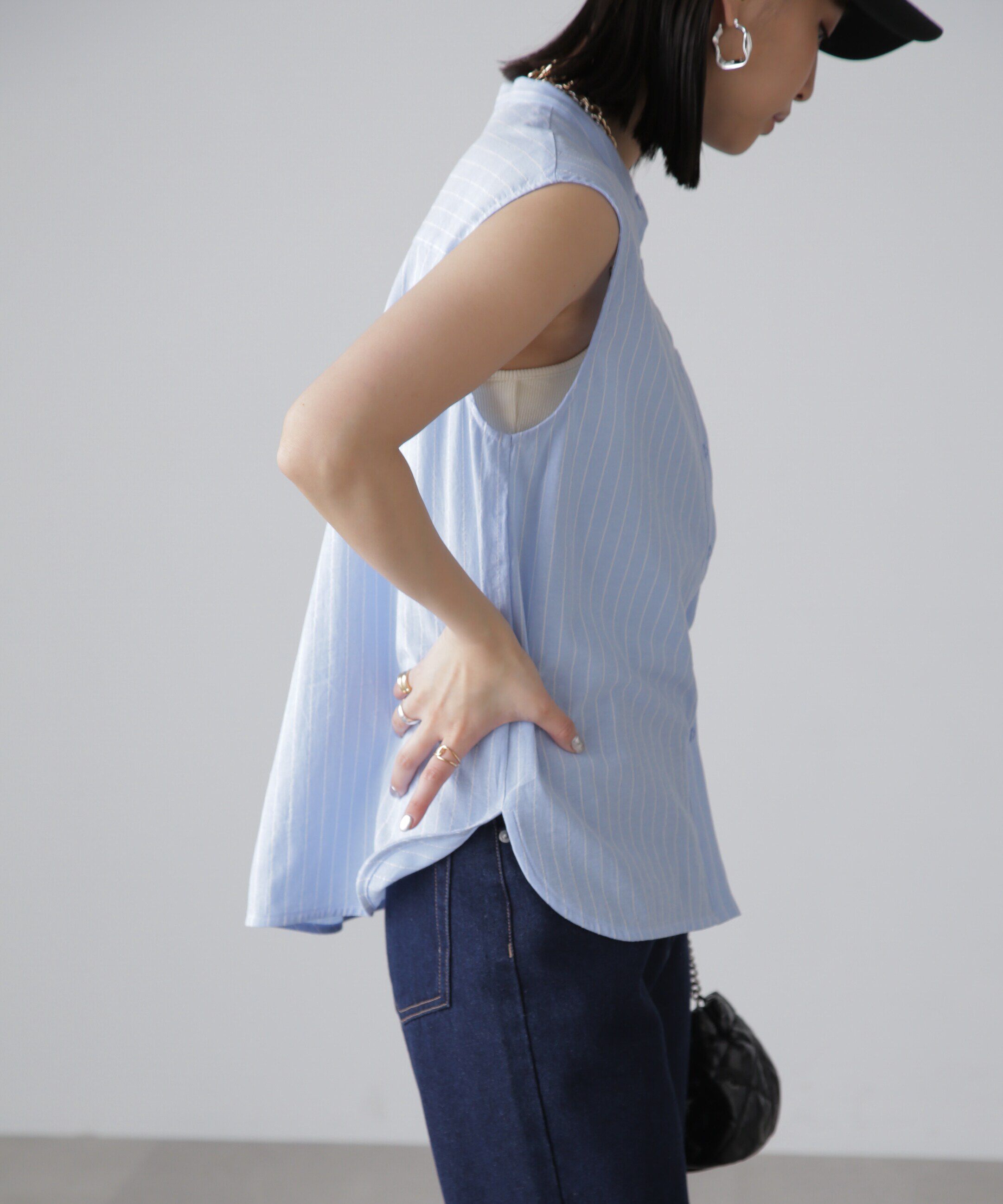  「マルチウェイフリルセットブラウス」|シャツ・ブラウス|