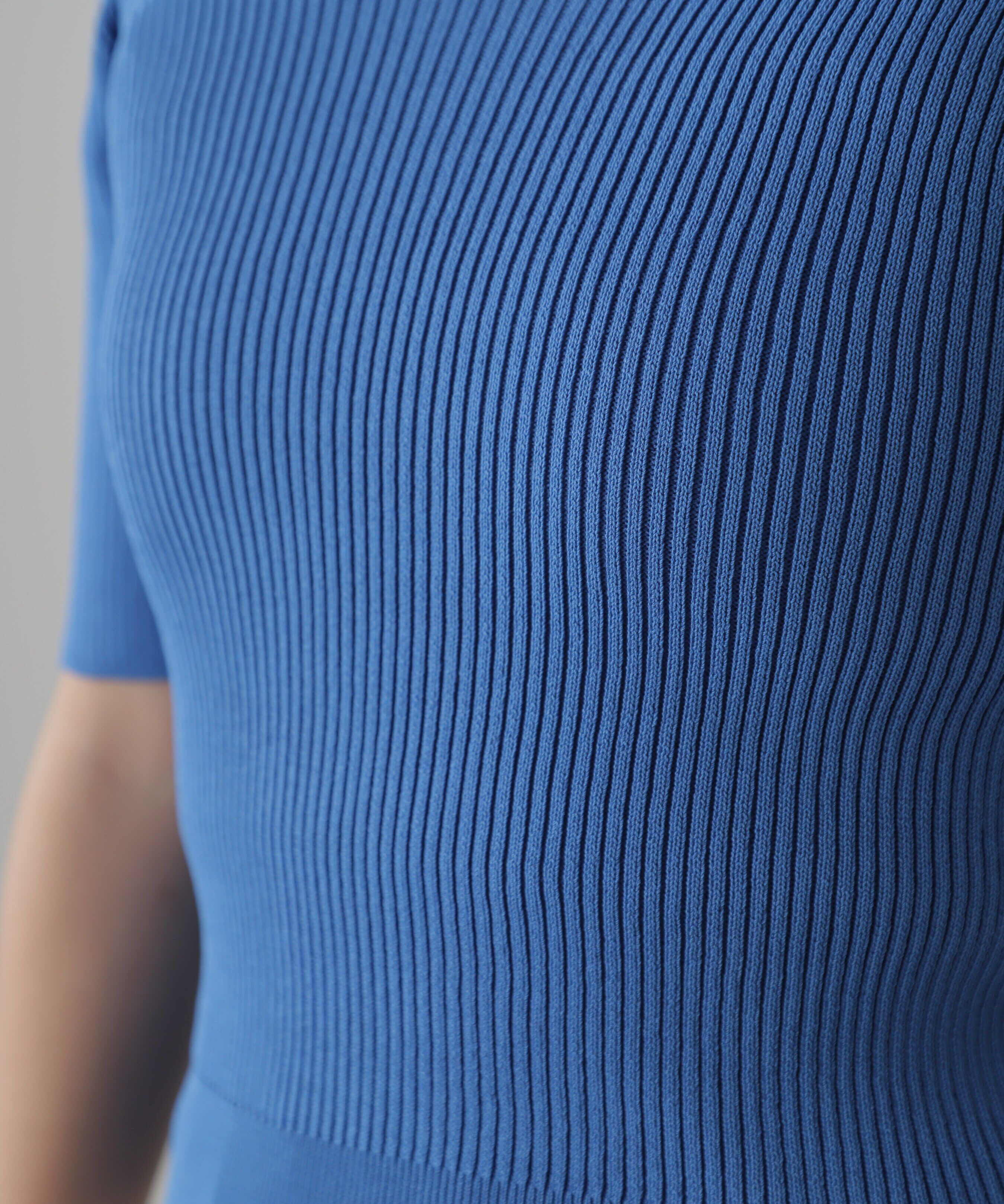  「コンパクトオフショルリブニット」|ニット・セーター|