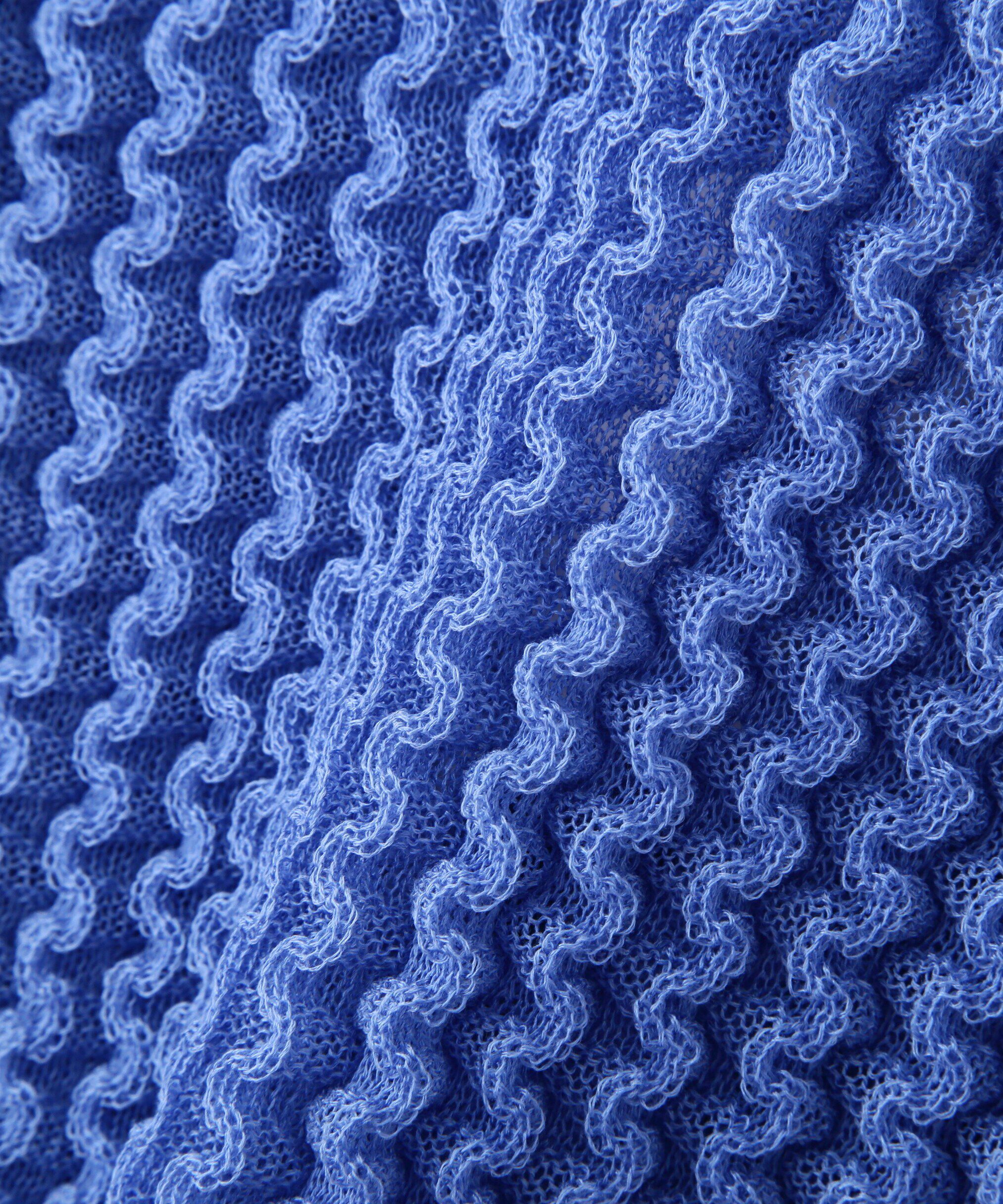  「ウェーブ柄2wayニットカーディガン」|ニット・セーター|