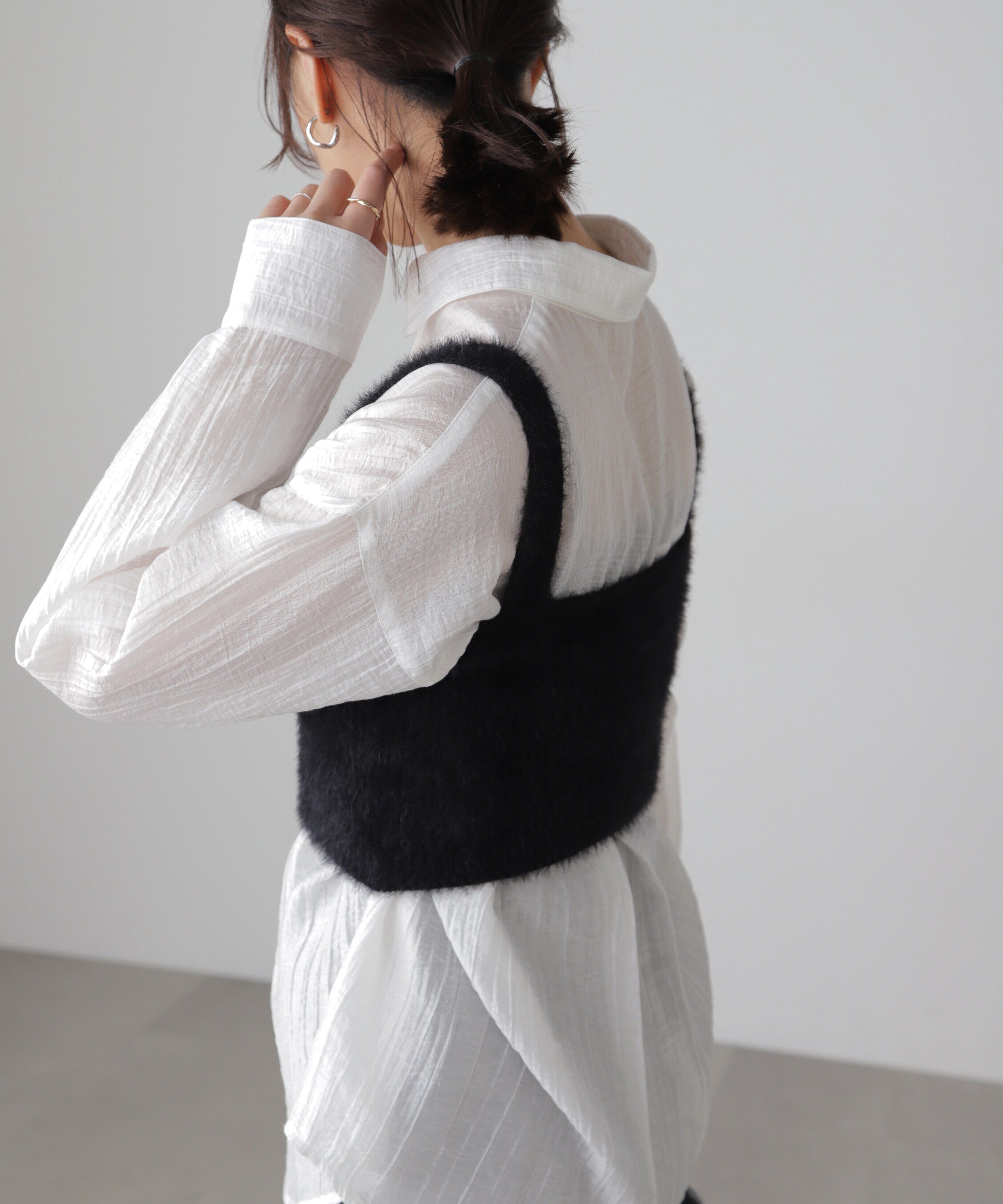  「シャギービスチェ」|ニット・セーター|