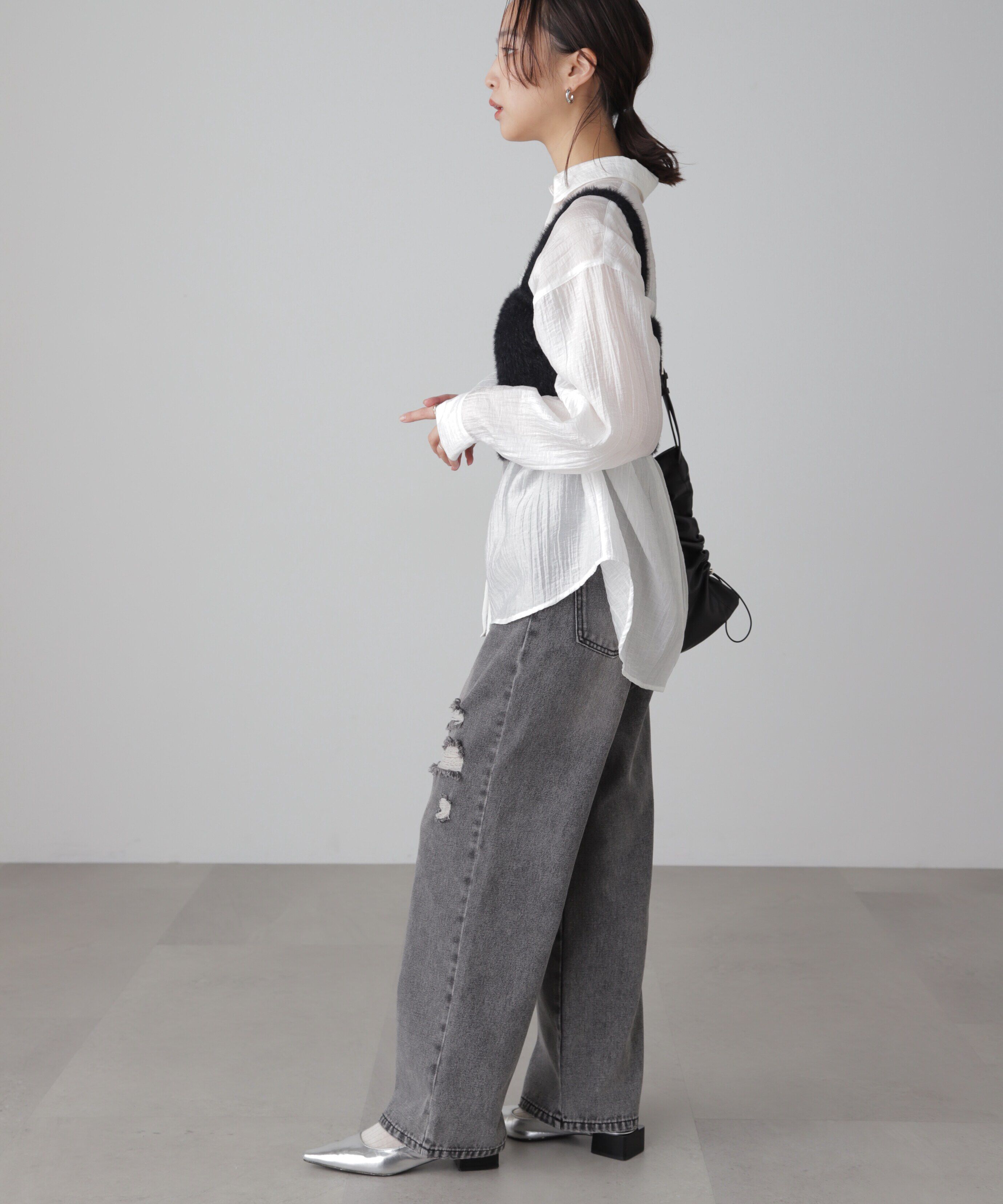  「シャギービスチェ」|ニット・セーター|