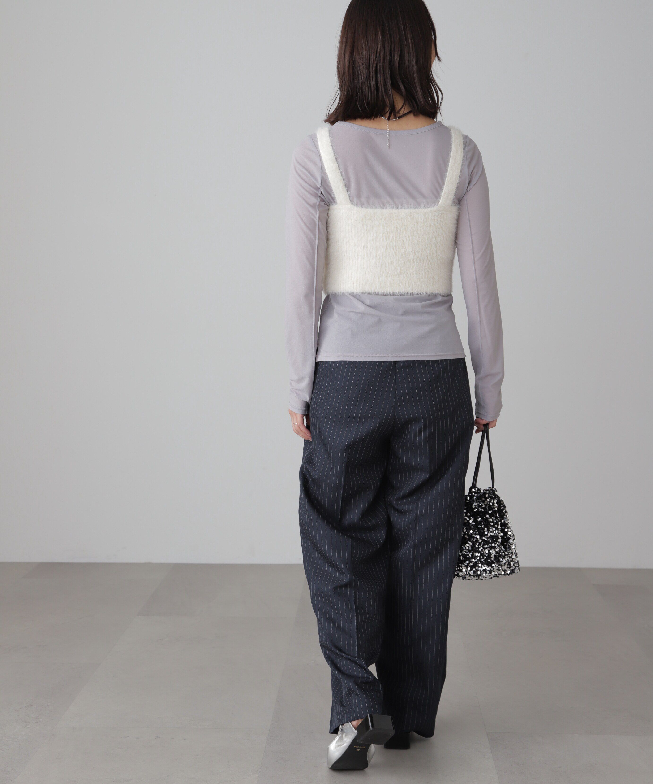  「シャギービスチェ」|ニット・セーター|