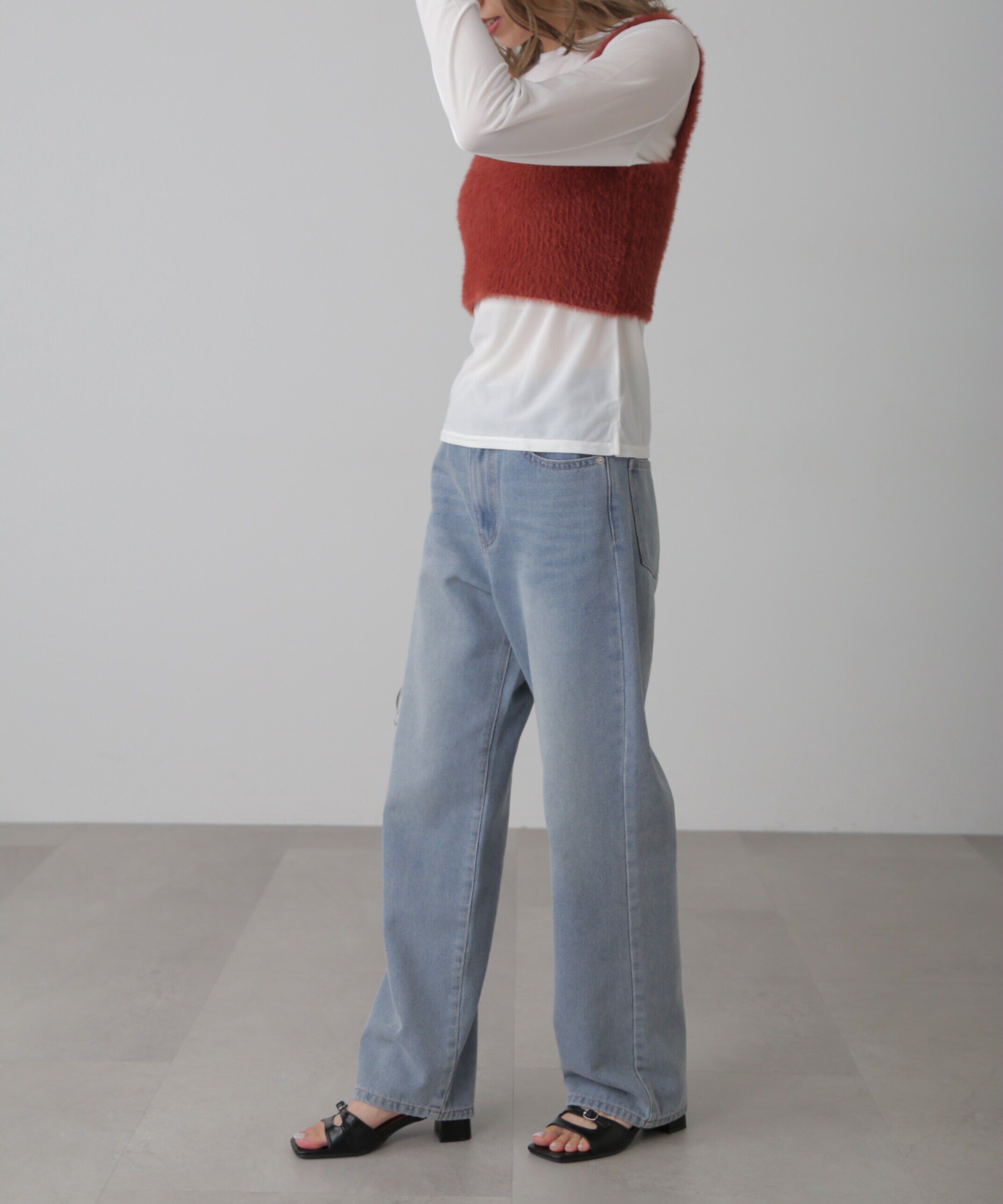  「シャギービスチェ」|ニット・セーター|