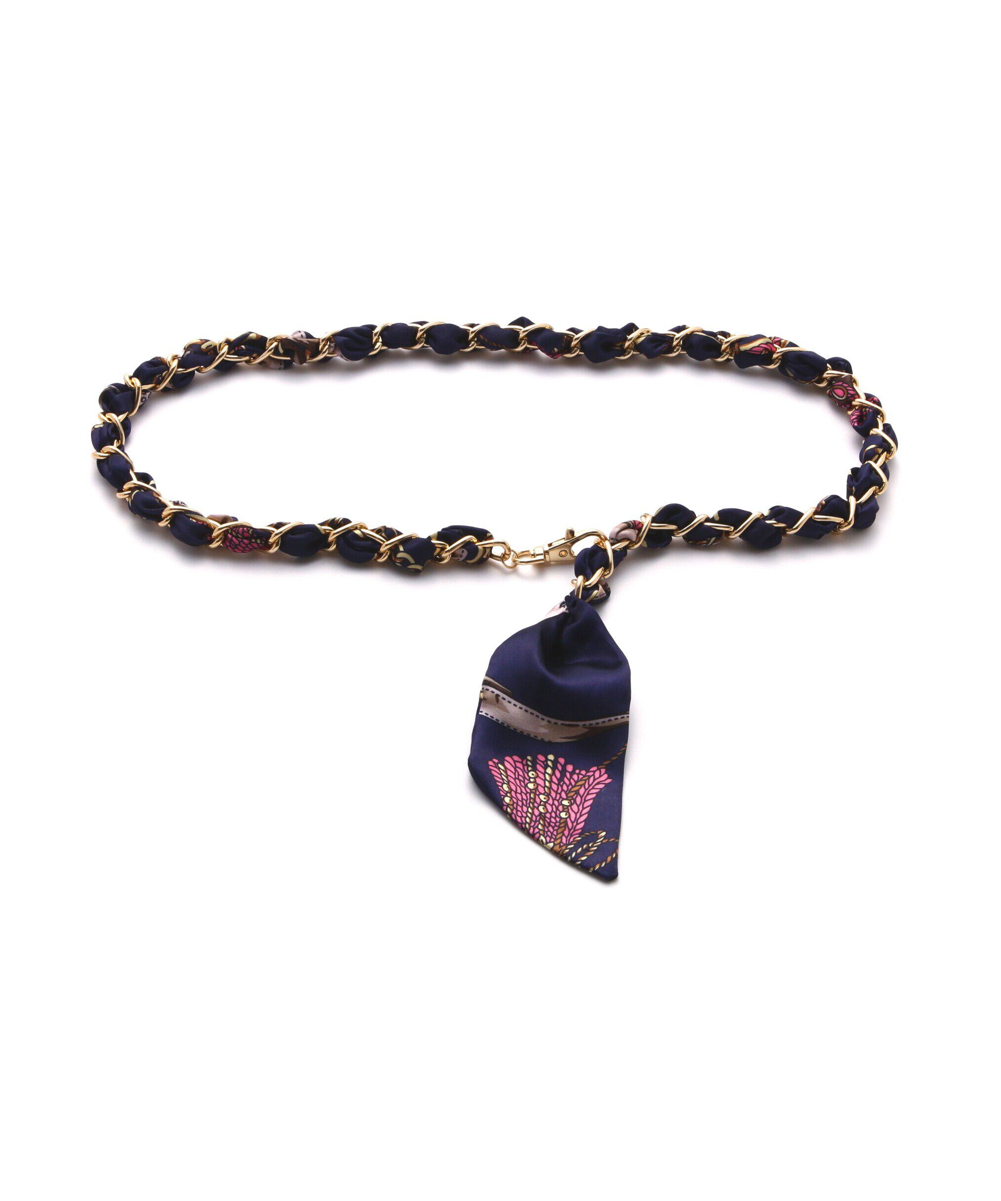  「スカーフチェーンベルト」|ハンカチ|