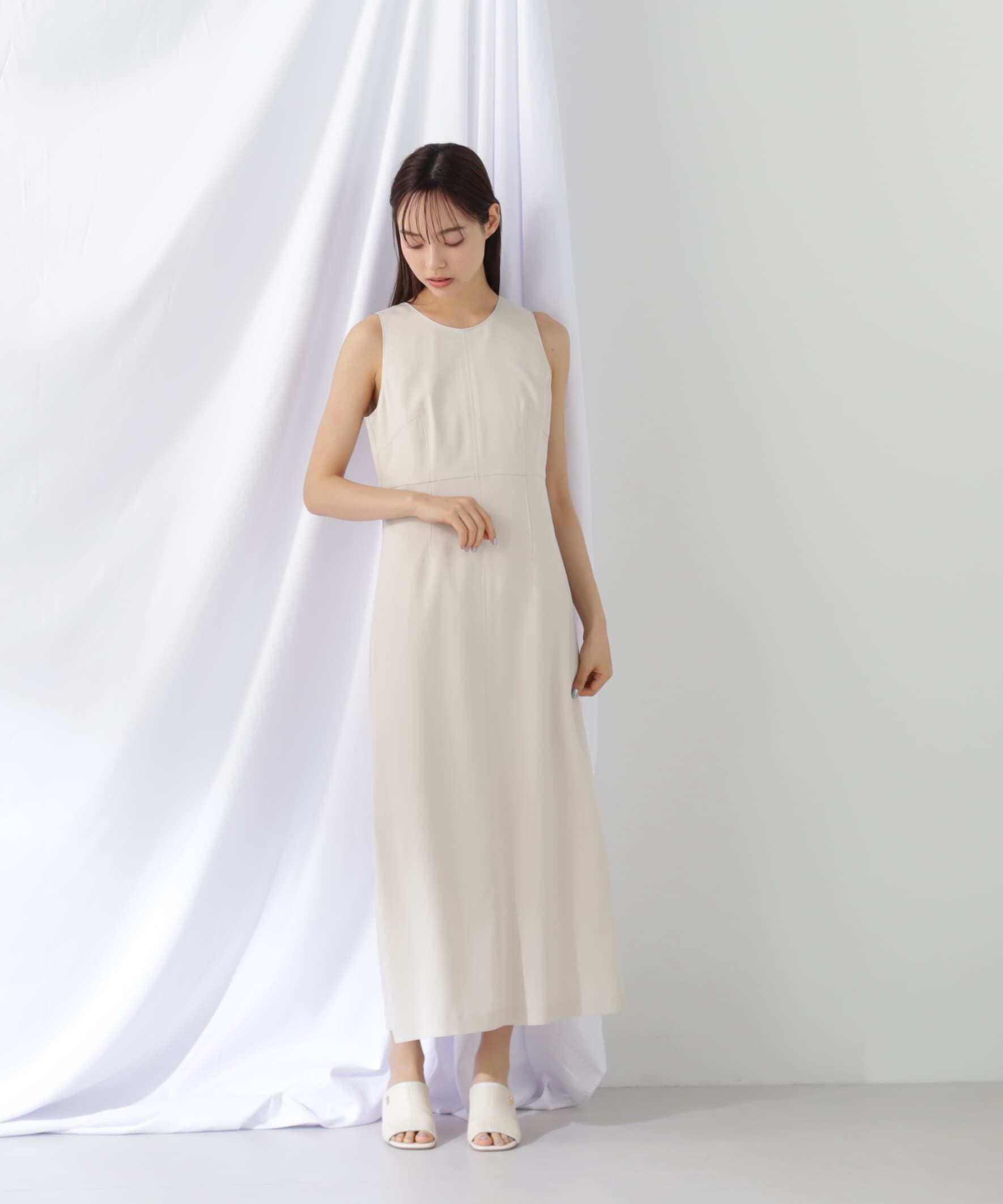  「<セットアップ対応＞ドライクロス ナローワンピース」|ワンピース|