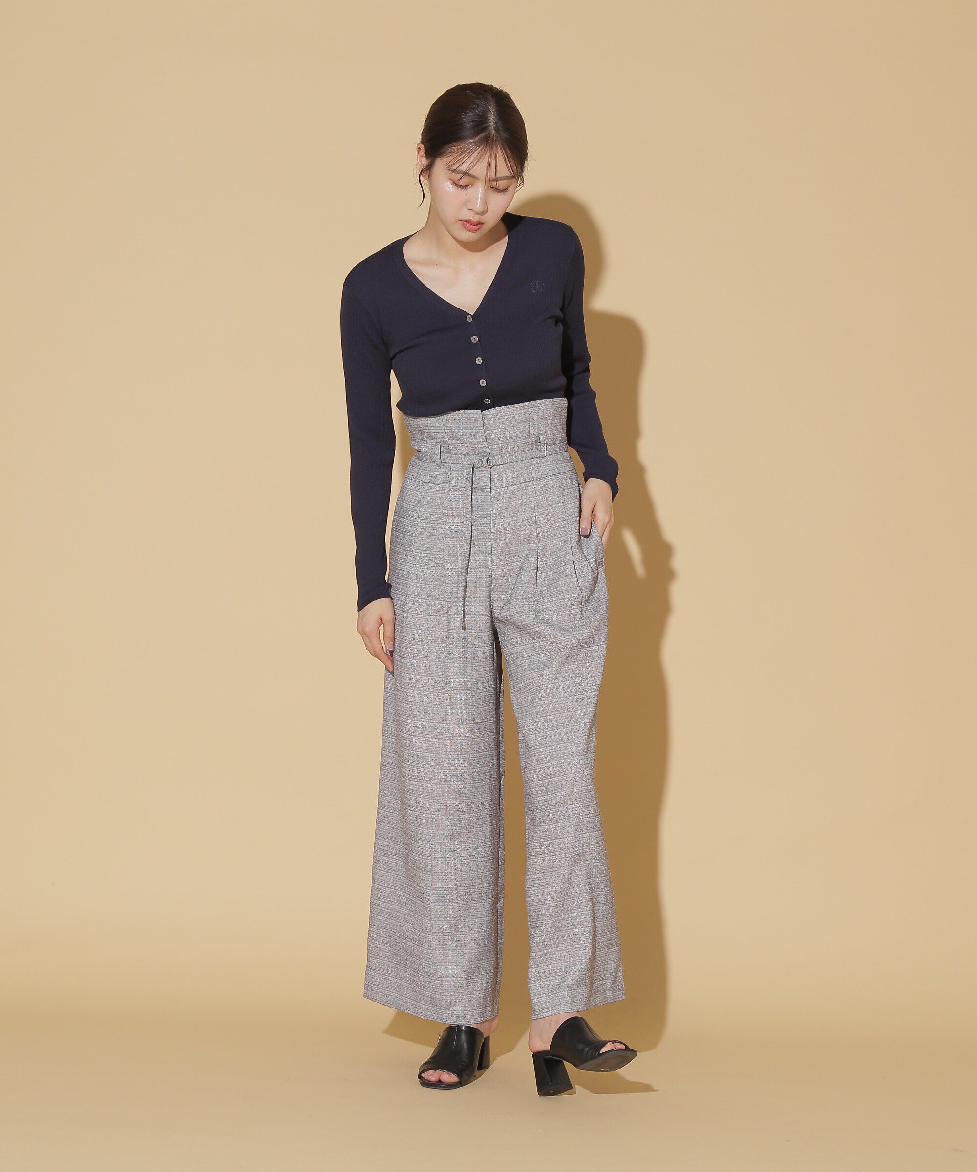  「2wayハイウエストワイドパンツ」|その他|