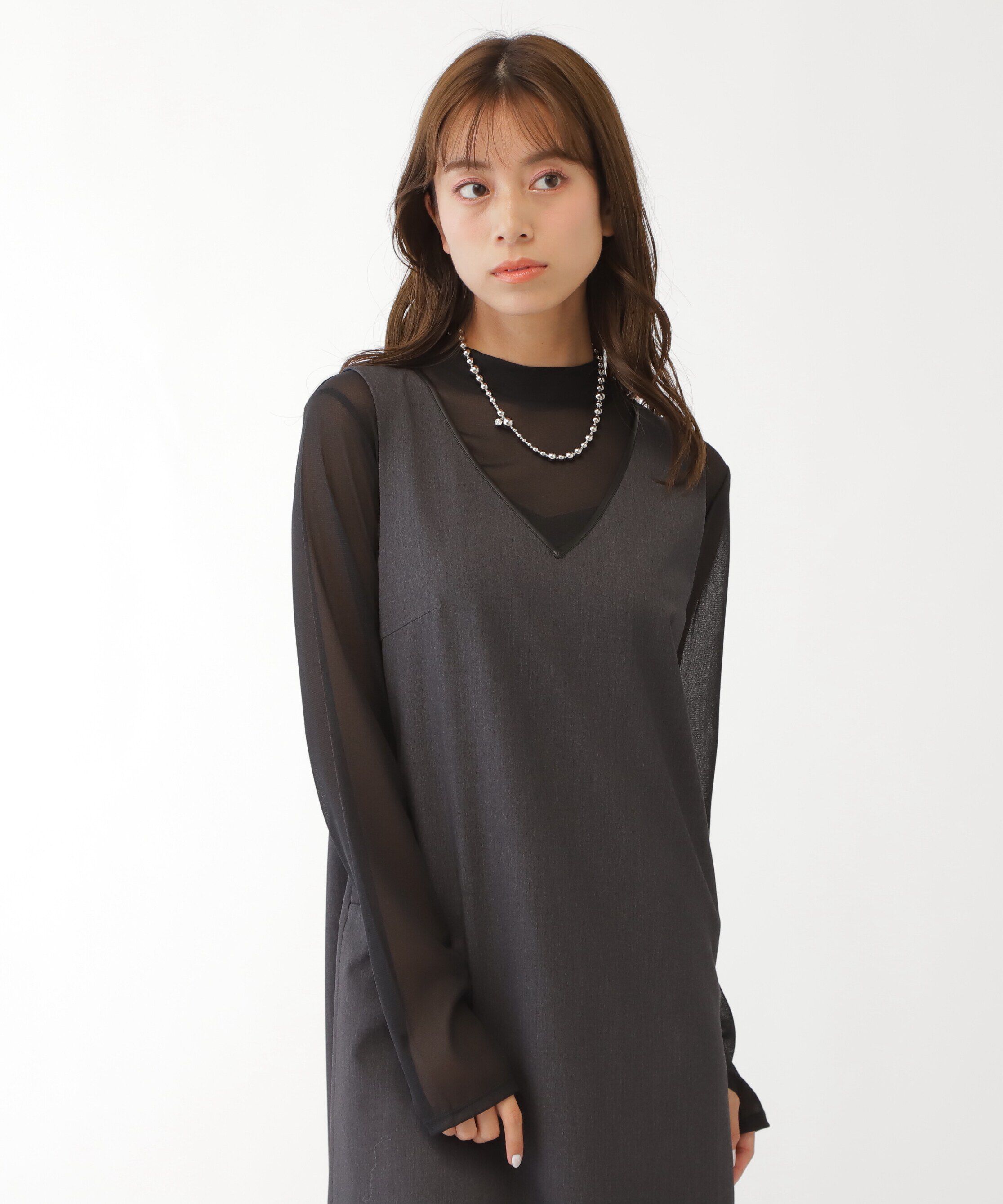  「バリエーションシアーカットソー」|Tシャツ・カットソー|