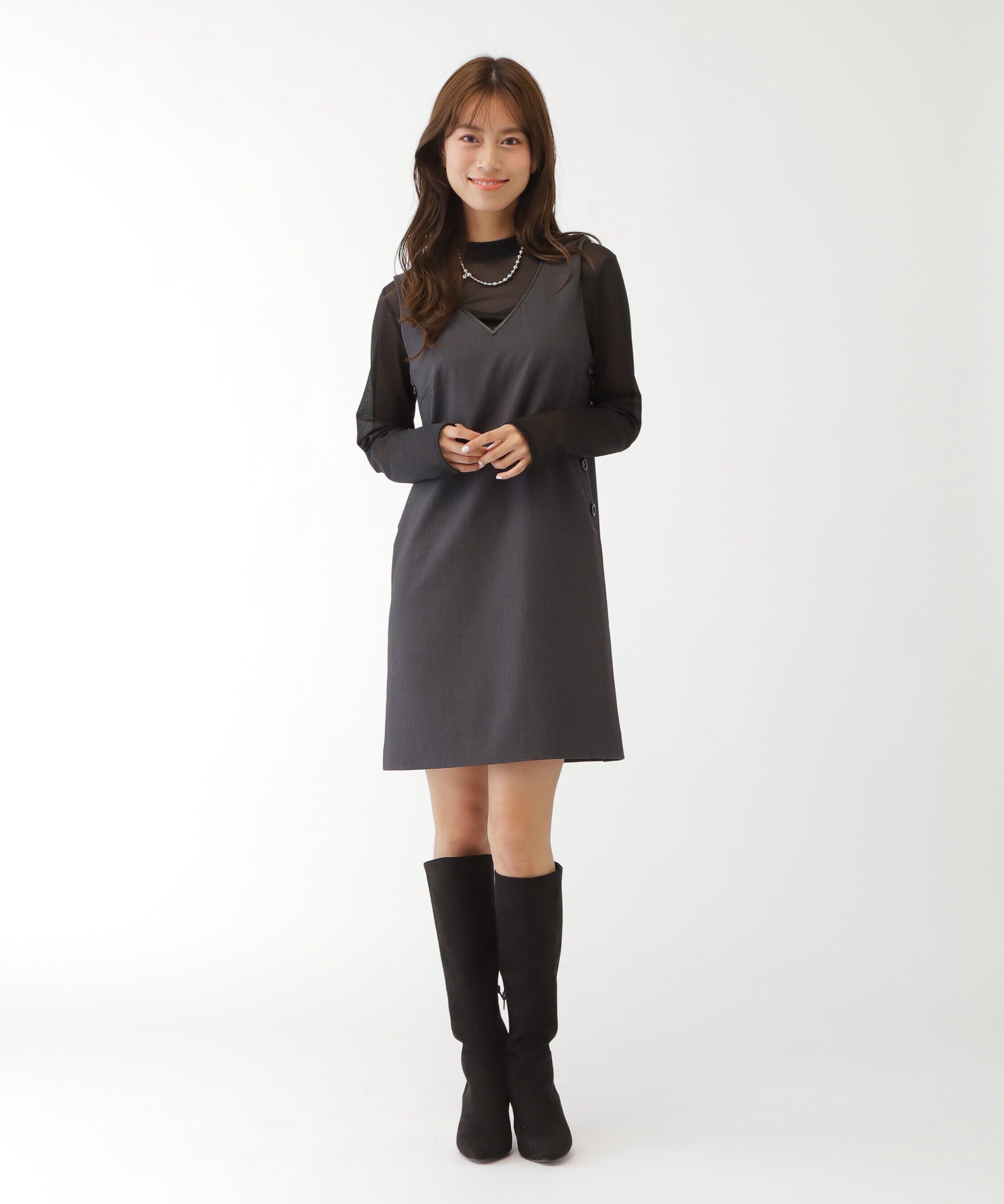  「バリエーションシアーカットソー」|Tシャツ・カットソー|