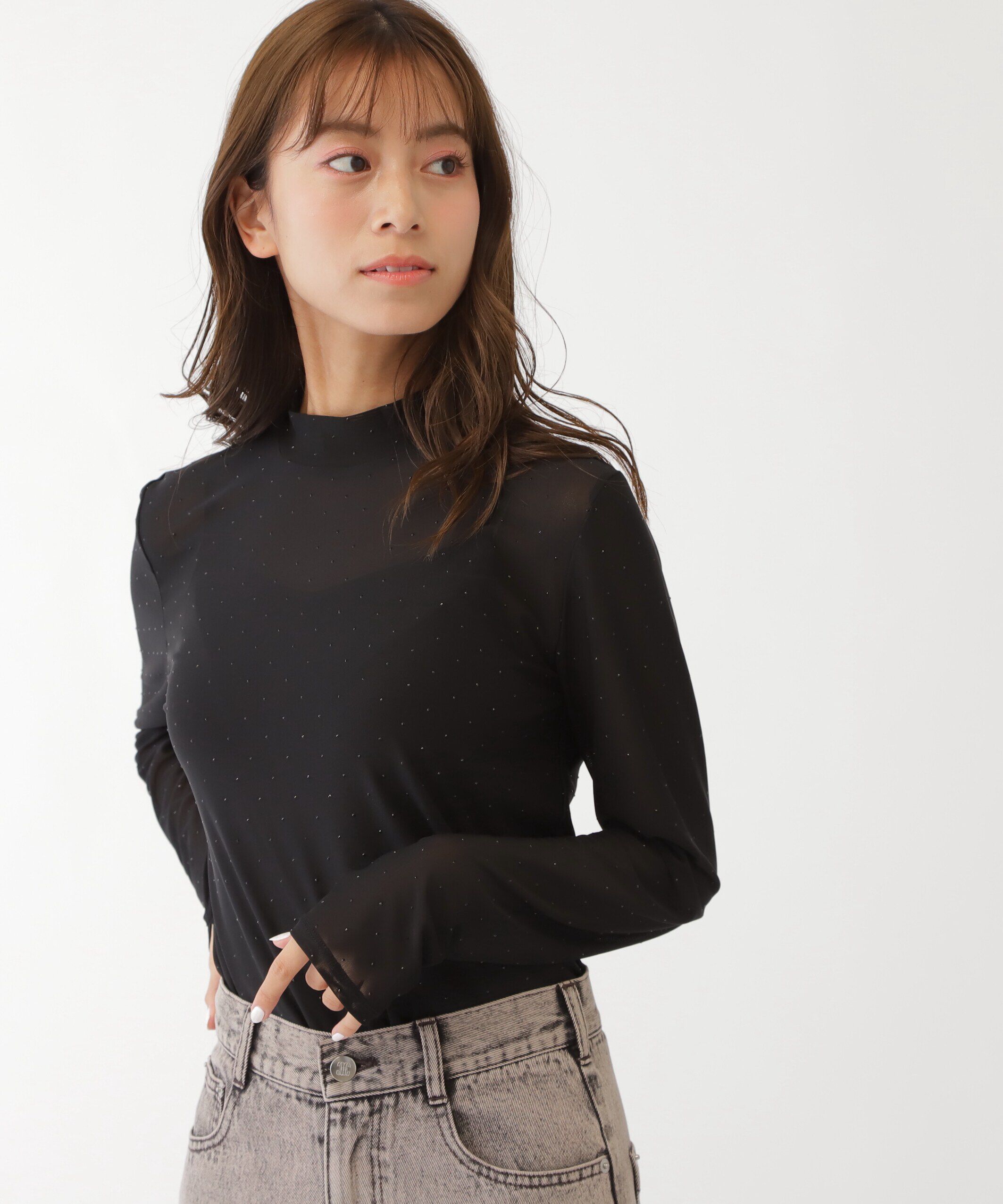  「バリエーションシアーカットソー」|Tシャツ・カットソー|